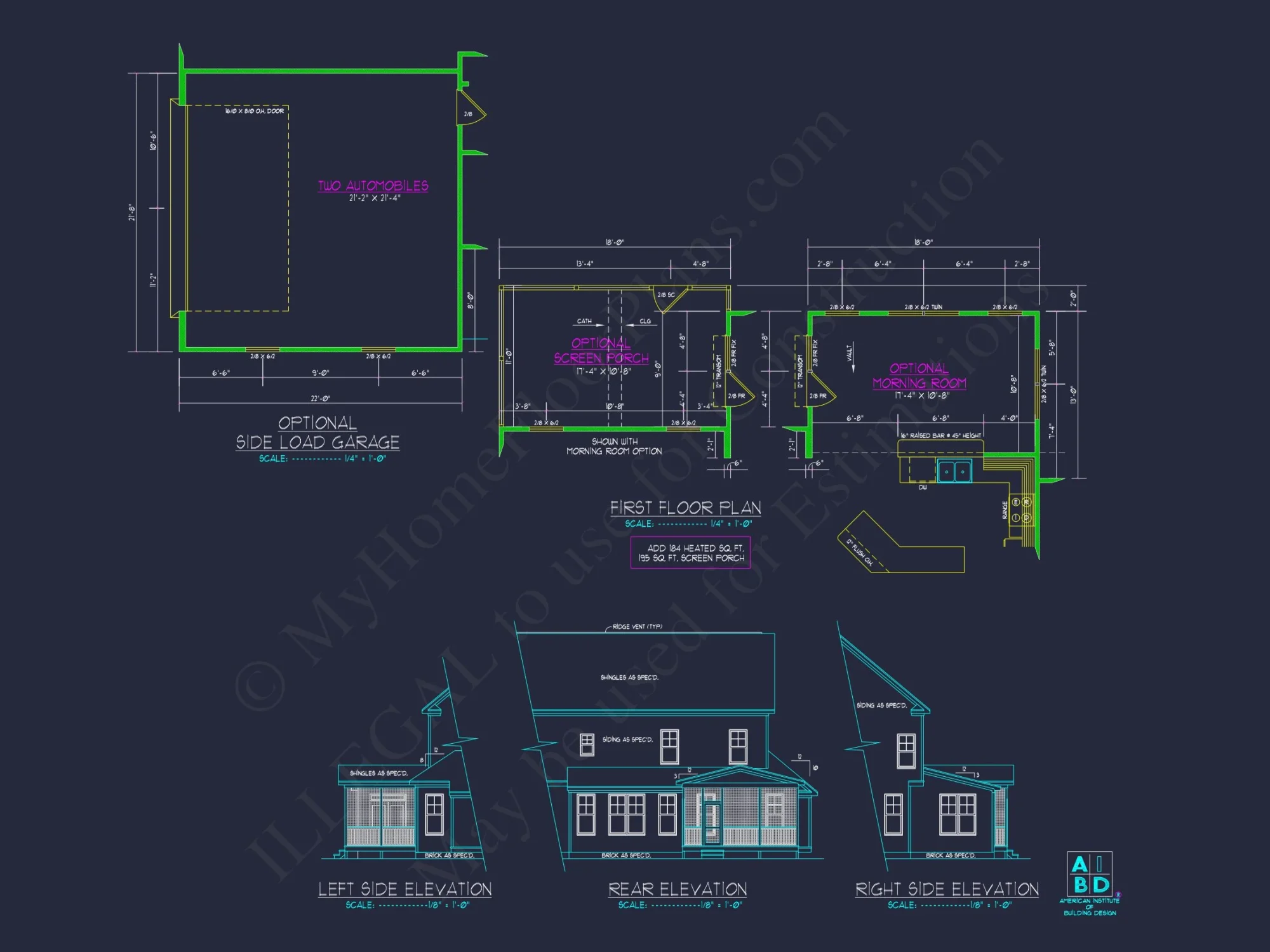 Traditional Craftsman house Plan with Spacious Floor Layout