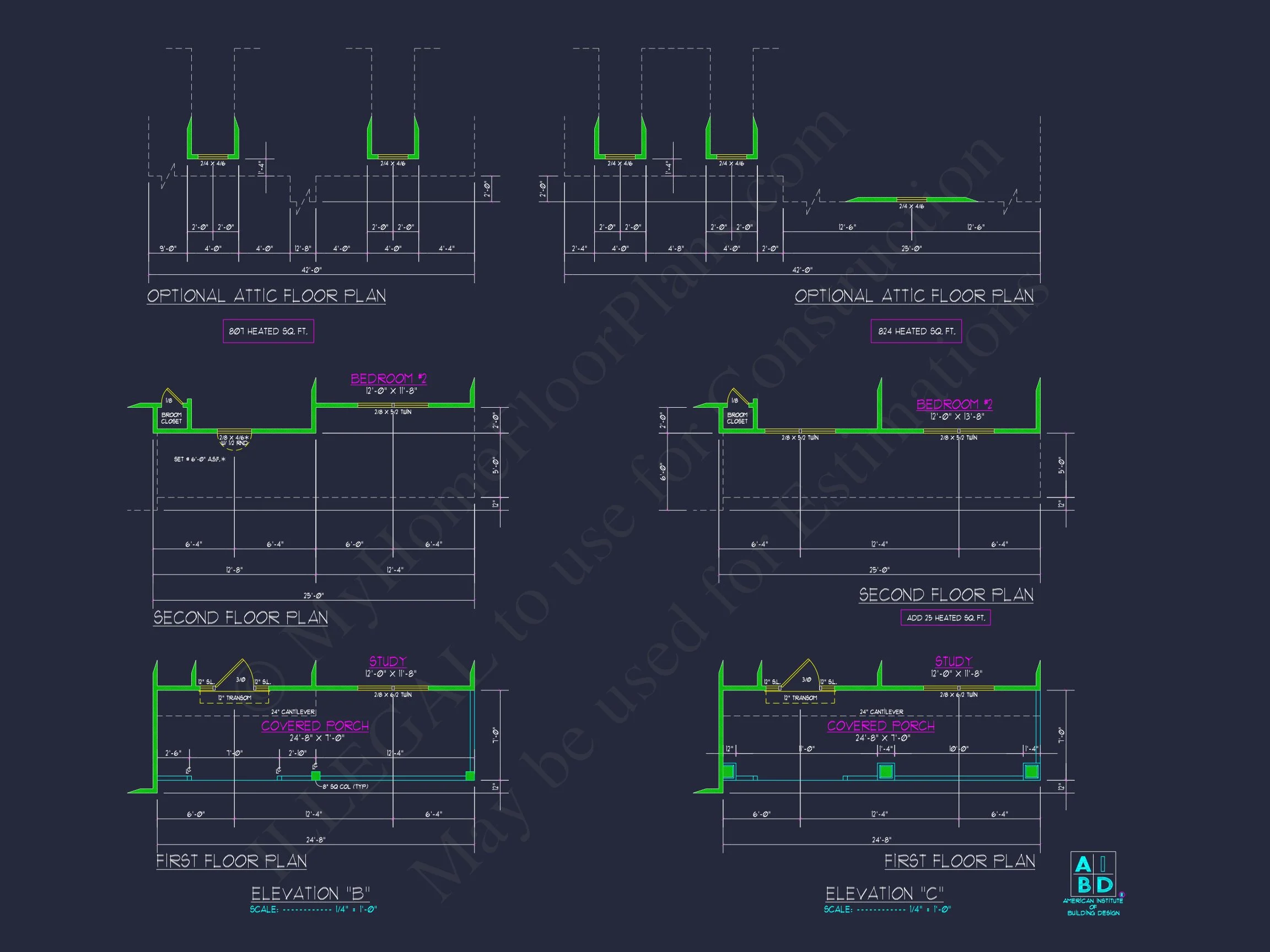 10-1584 HOUSE PLAN -Traditional Colonial Home Plan - 4-Bed, 3-Bath, 2,650 SF 9 Traditional Craftsman house Plan with Spacious Floor Layout