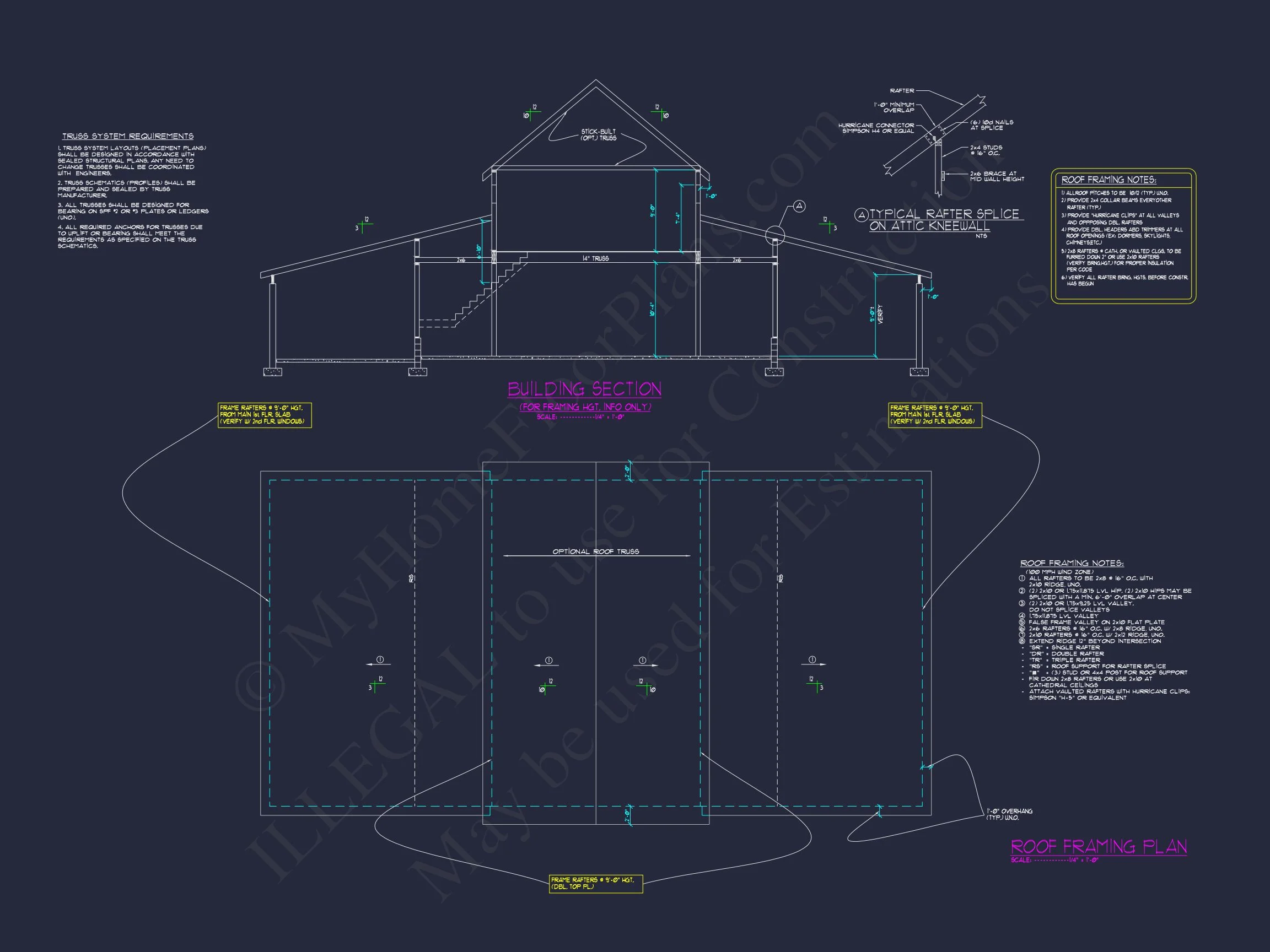 10-1545 ADU BARN STYLE PLAN - Carriage House Plan - 1-Bed, 1-Bath, 799 SF 10 Barn-Style ADU house Floor Plan with CAD Designs and Blueprints
