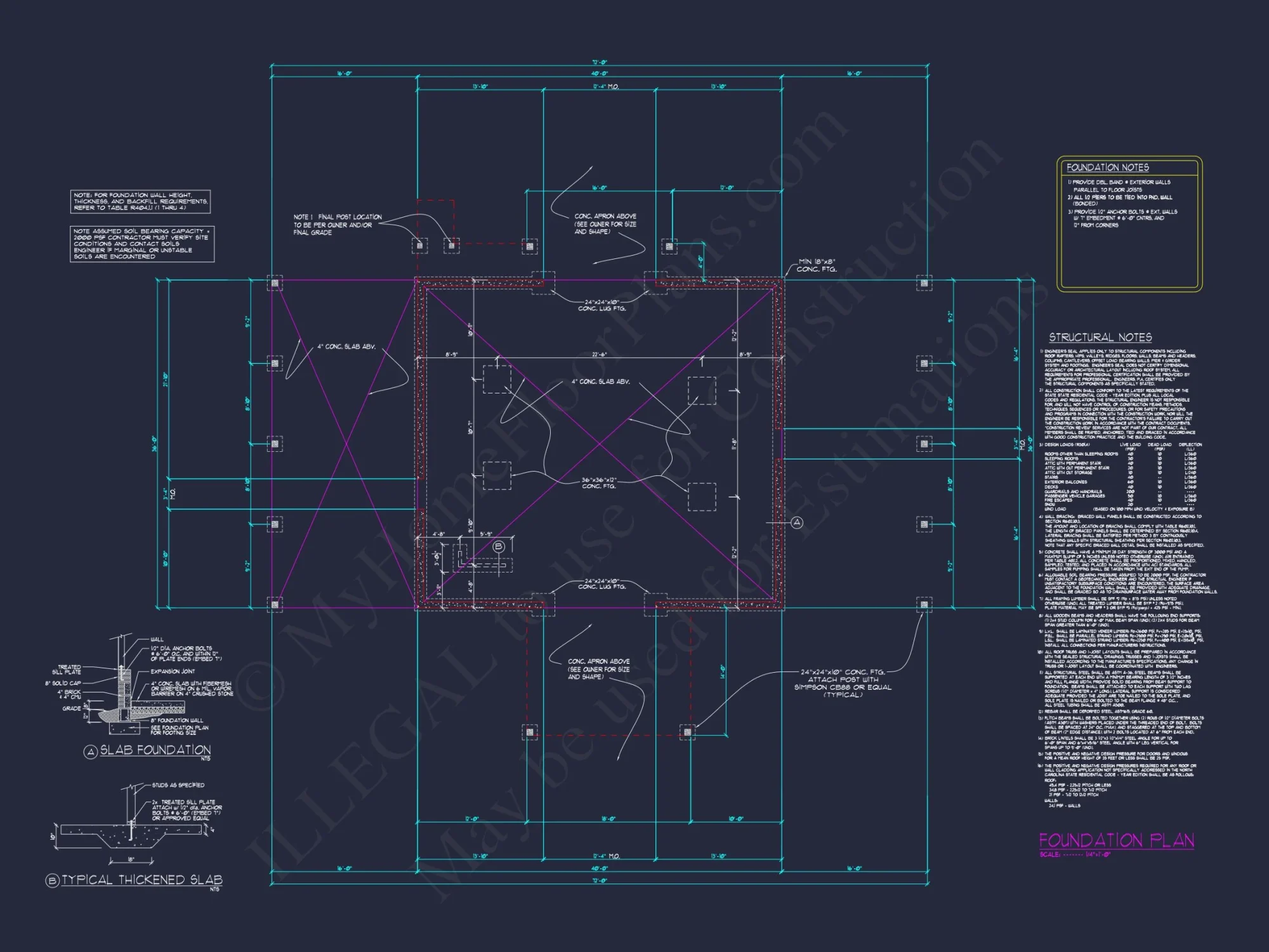 Barn-Style ADU house Floor Plan with CAD Designs and Blueprints