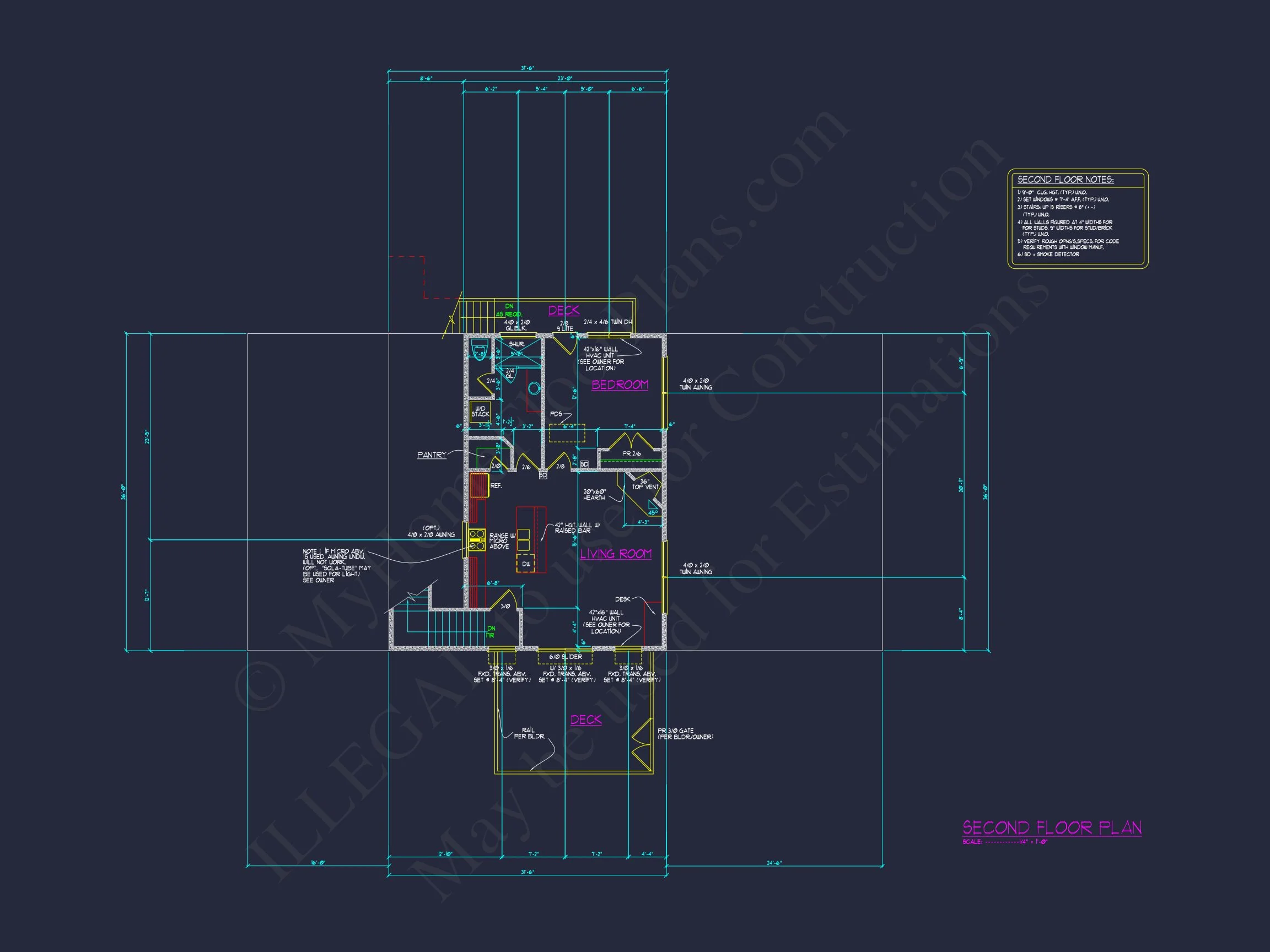 10-1545 ADU BARN STYLE PLAN - Carriage House Plan - 1-Bed, 1-Bath, 799 SF 6 Barn-Style ADU house Floor Plan with CAD Designs and Blueprints
