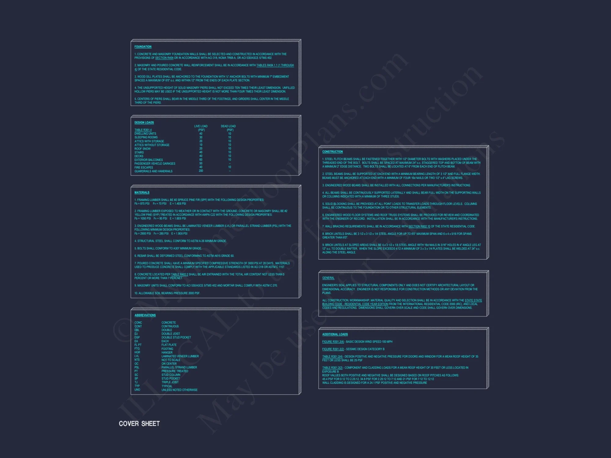Traditional house Plan with Open Floor Design and CAD Blueprints