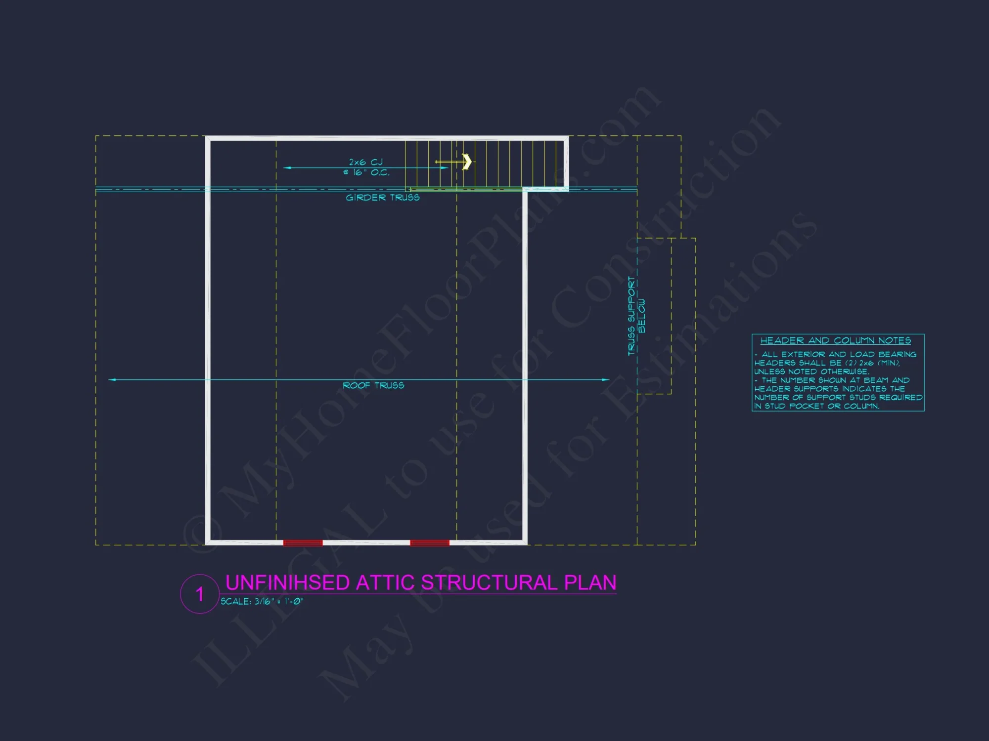 Traditional house Plan with Open Floor Design and CAD Blueprints