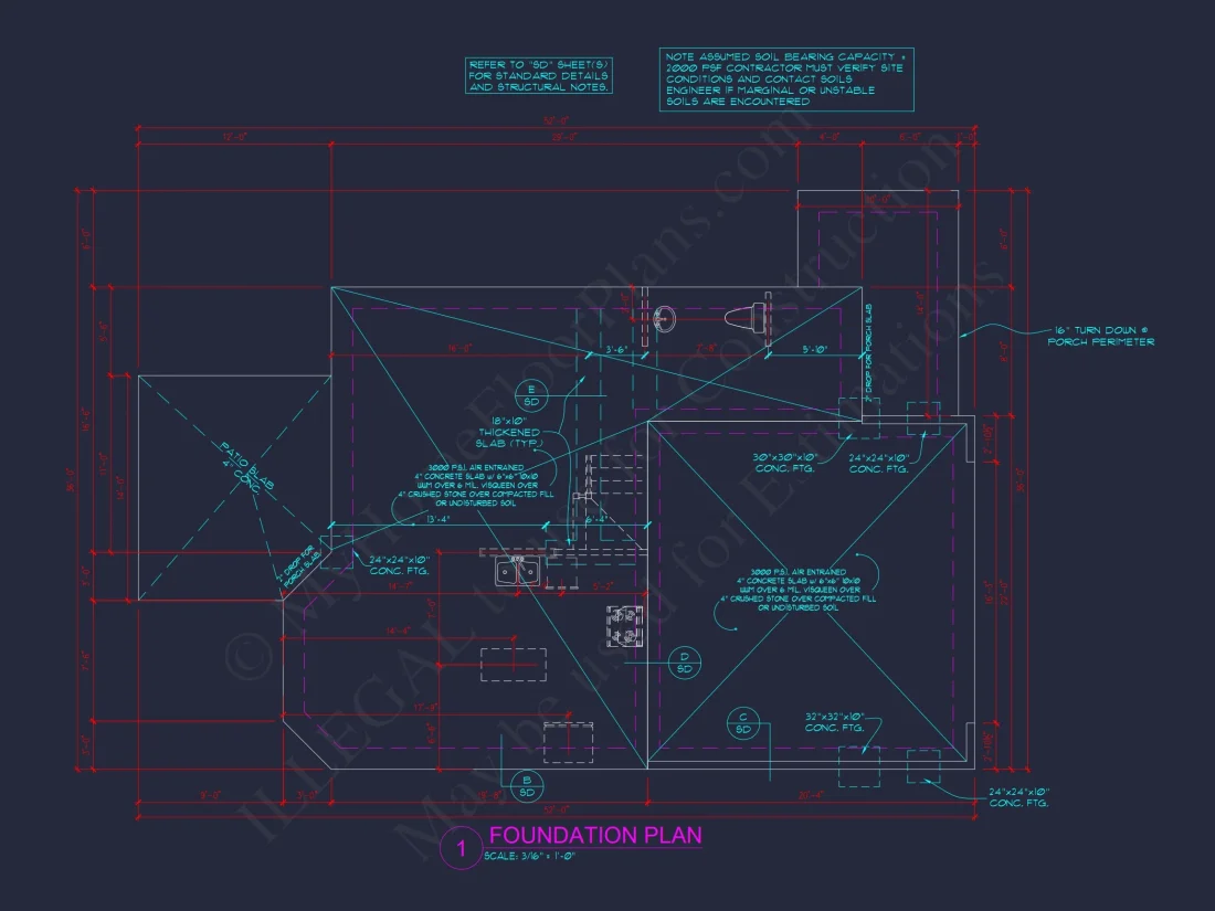 Elegant house Plan with 2 Floors, CAD Designs & Blueprint