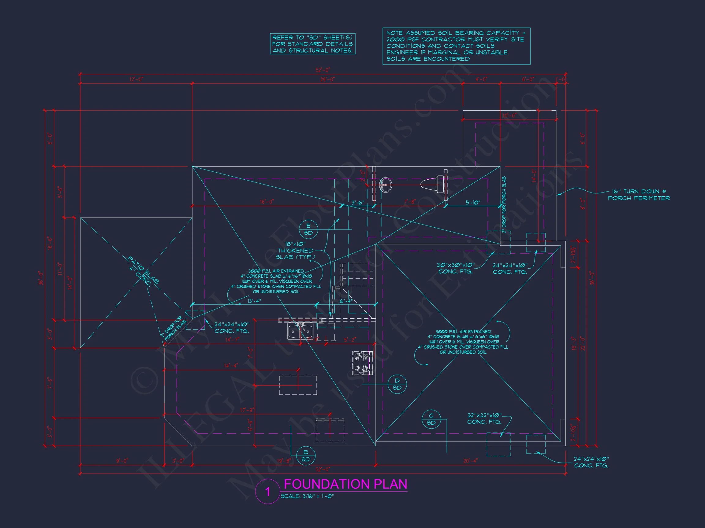 Elegant house Plan with 2 Floors, CAD Designs & Blueprint