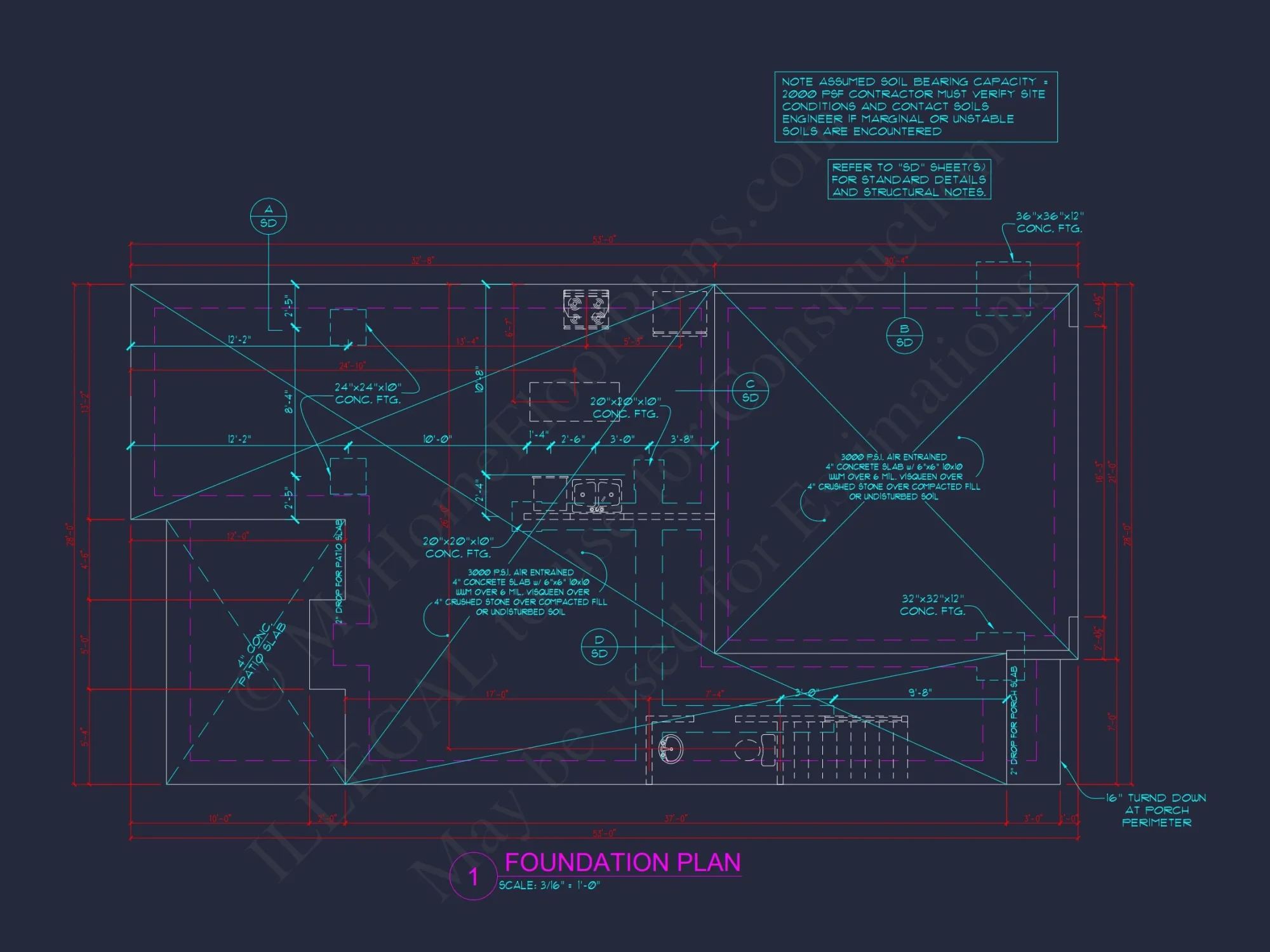 Charming Two-Story house Plan with Detailed CAD Blueprint Designs