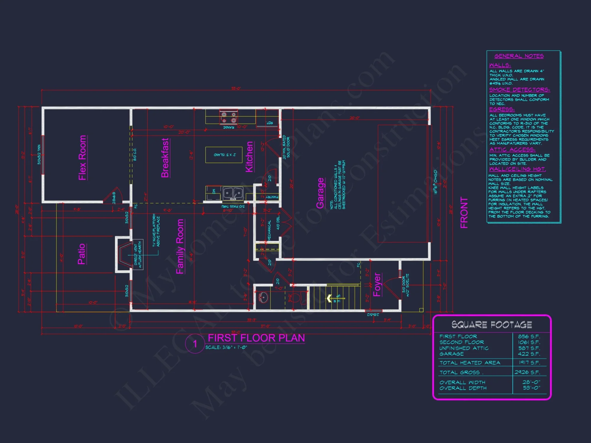 Charming Two-Story house Plan with Detailed CAD Blueprint Designs