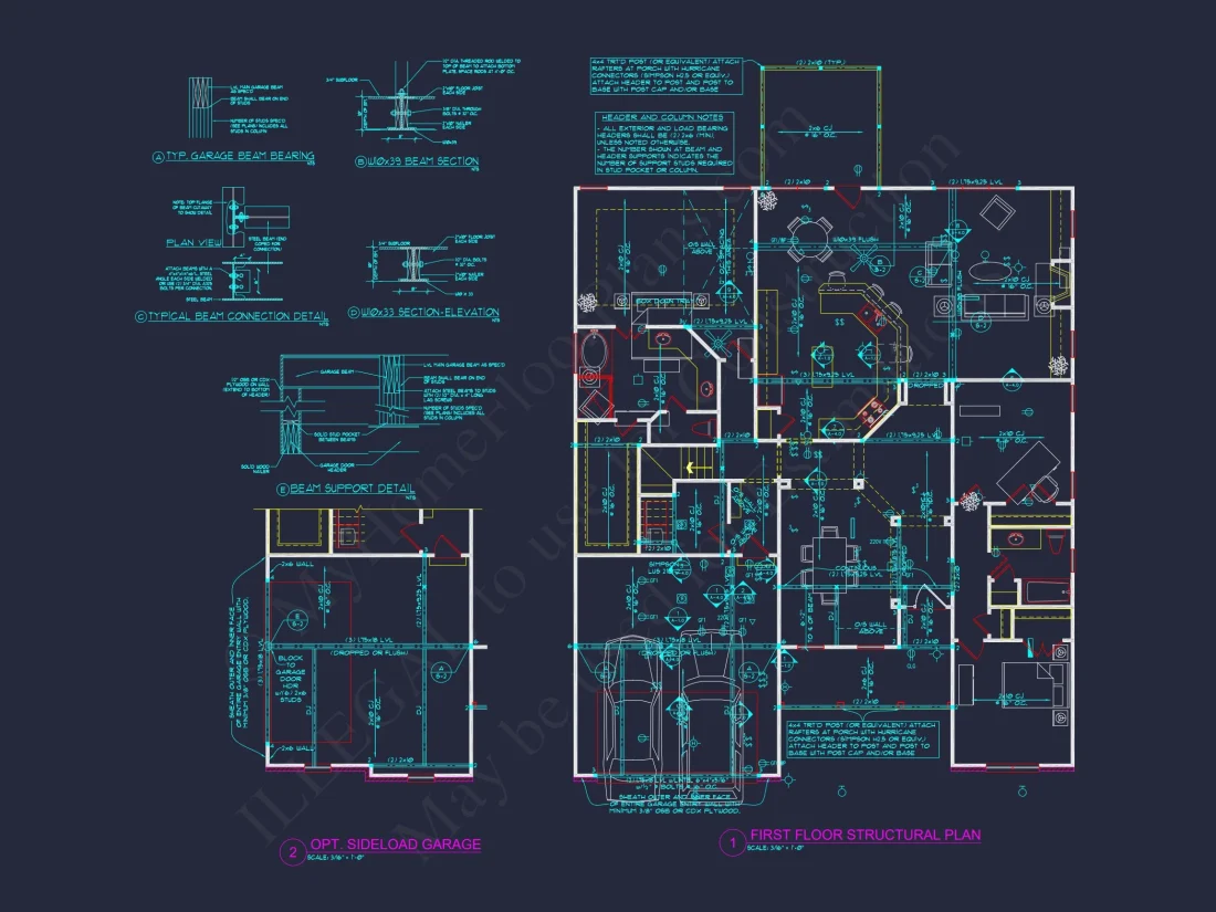 Craftsman house Design with Floor Plan, CAD, & Blueprint Insights