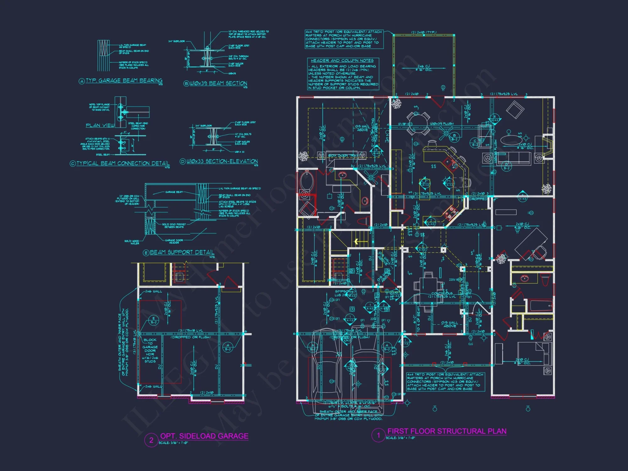 Craftsman house Design with Floor Plan, CAD, & Blueprint Insights
