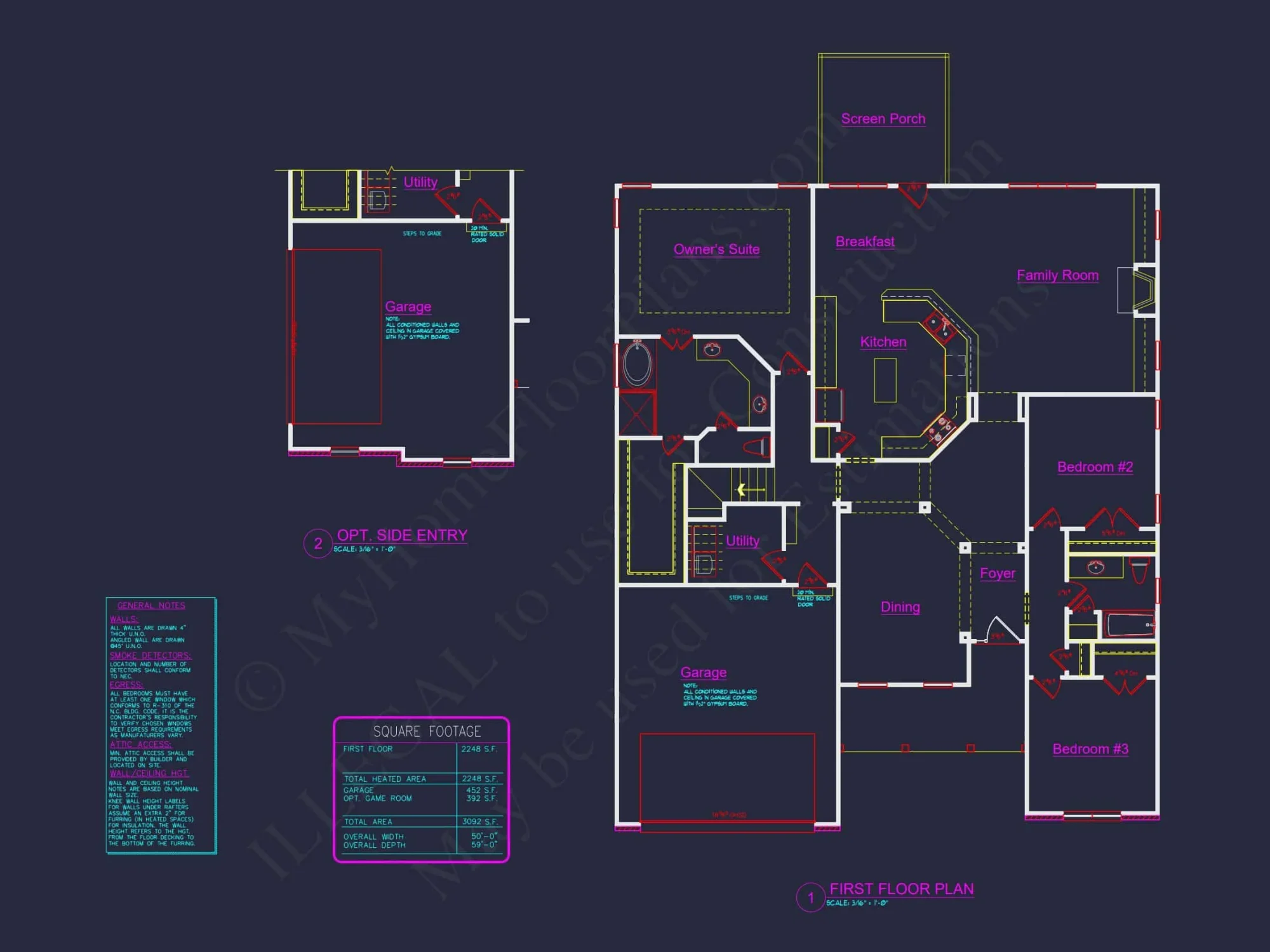 Craftsman house Design with Floor Plan, CAD, & Blueprint Insights