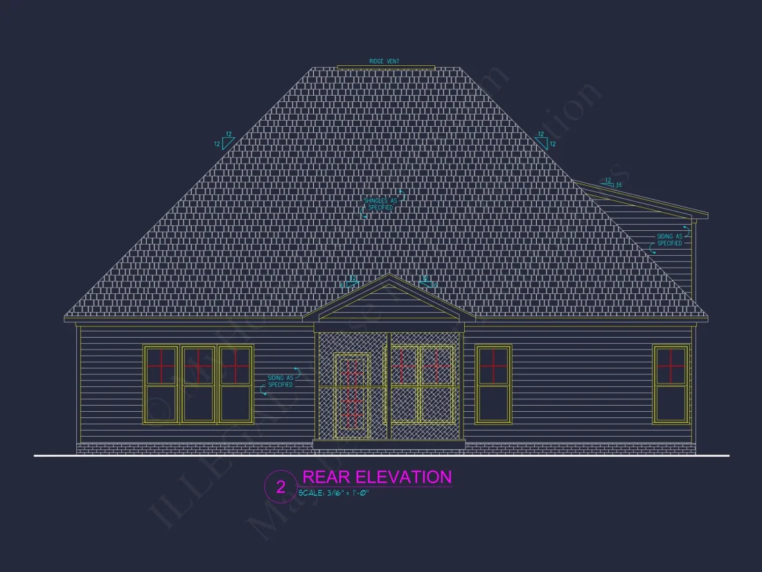 Craftsman house Design with Floor Plan, CAD, & Blueprint Insights