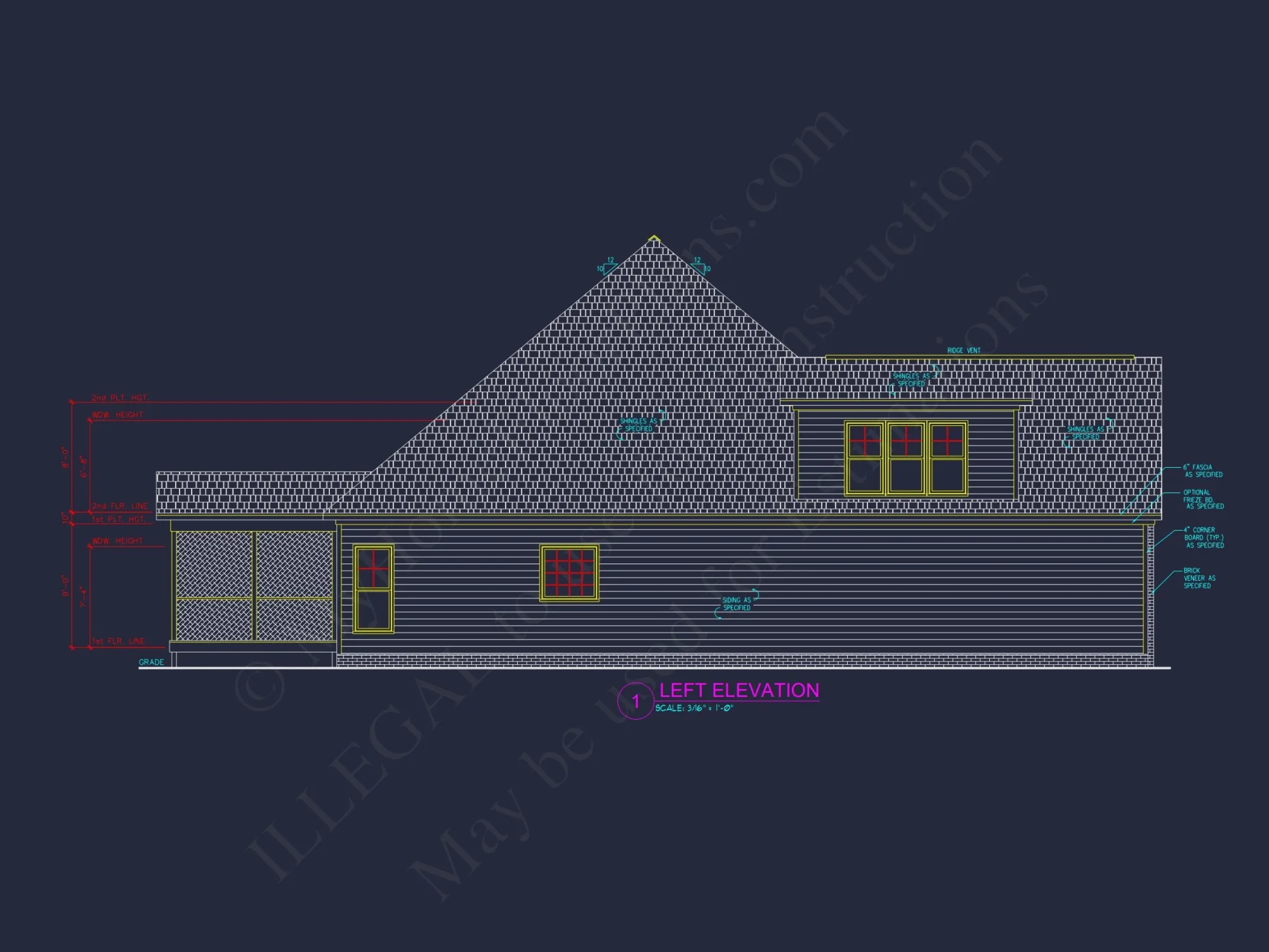 Craftsman house Design with Floor Plan, CAD, & Blueprint Insights
