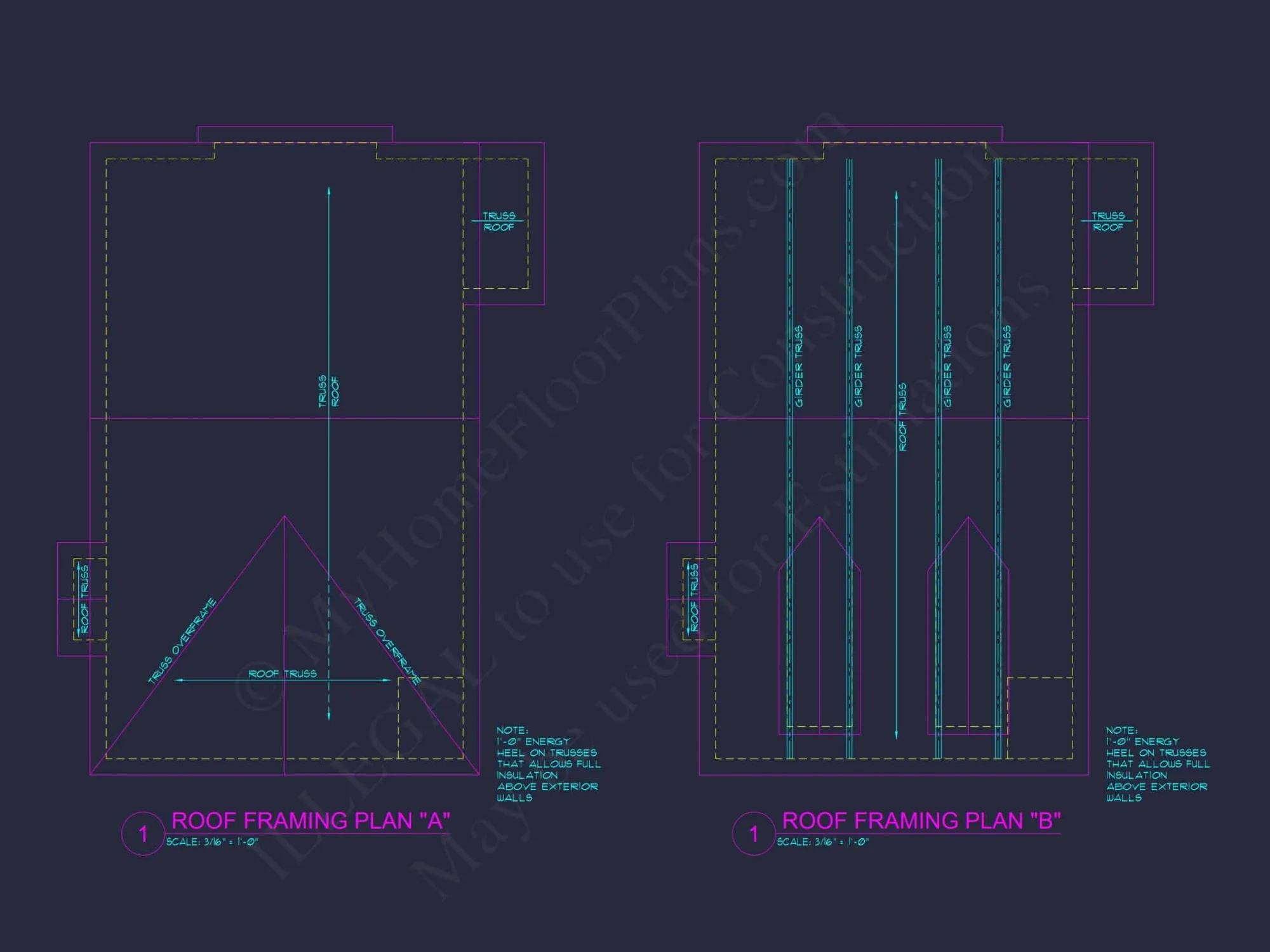 Craftsman house Plan with Detailed Floor Blueprint and Open Designs