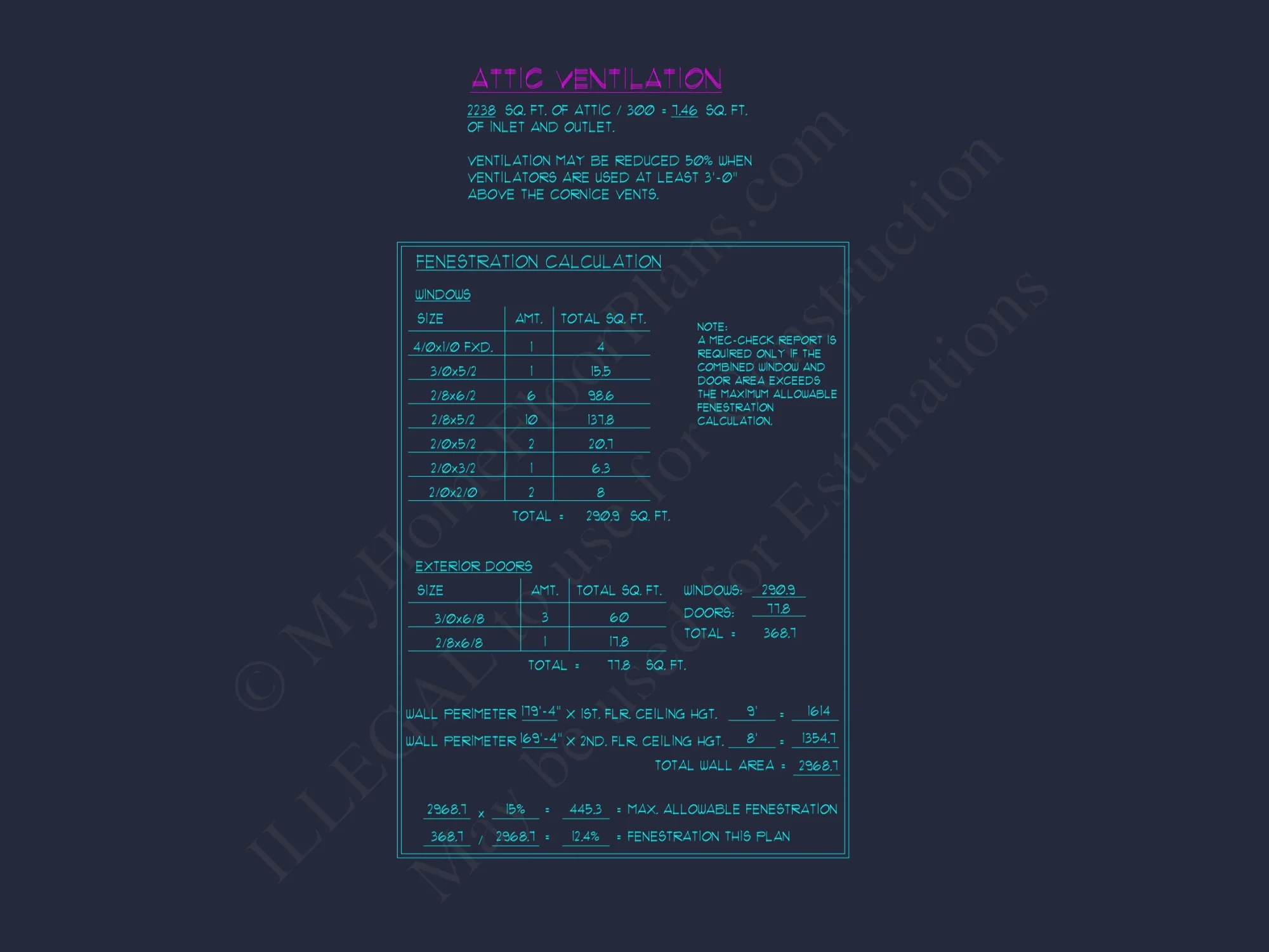 Craftsman house Plan with Detailed Floor Blueprint and Open Designs
