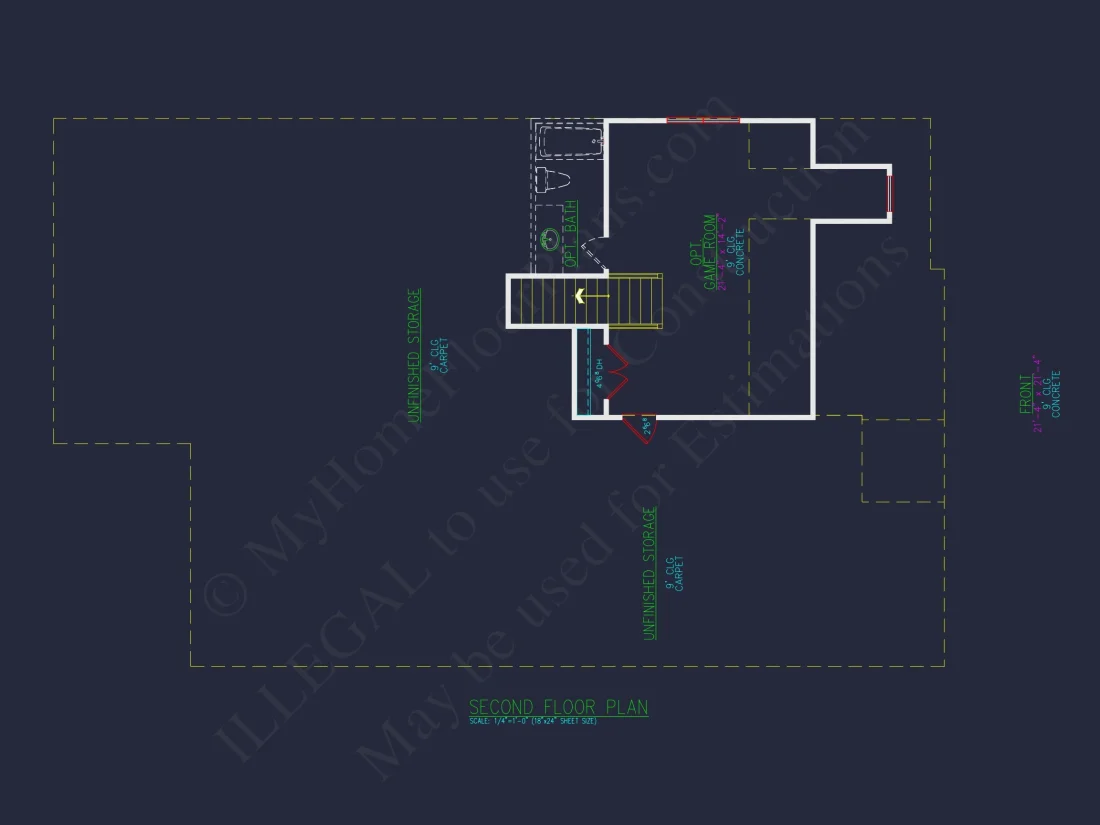 Craftsman house Plan with 3 Bedrooms and Open Floor Plan