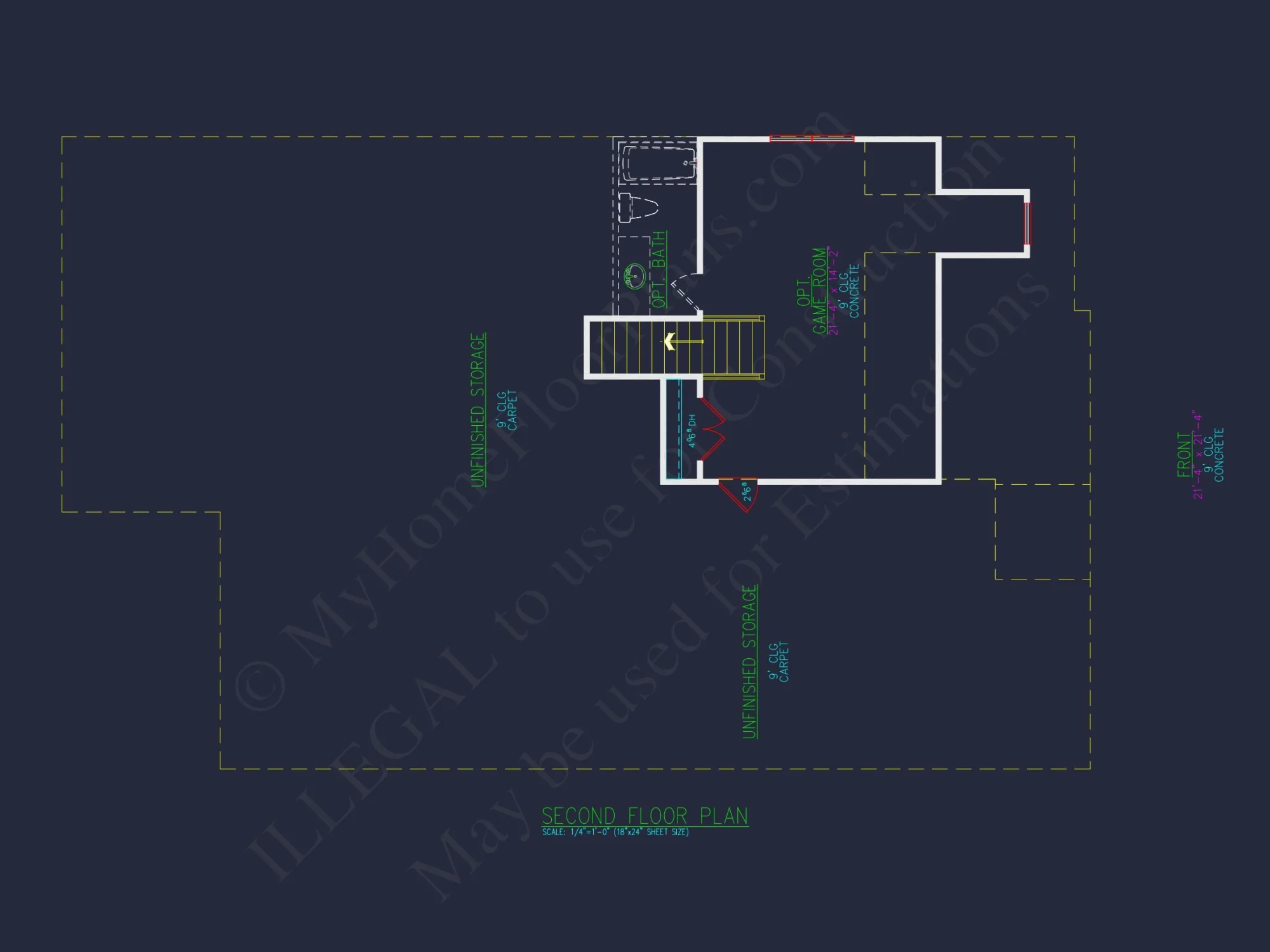 Craftsman house Plan with 3 Bedrooms and Open Floor Plan
