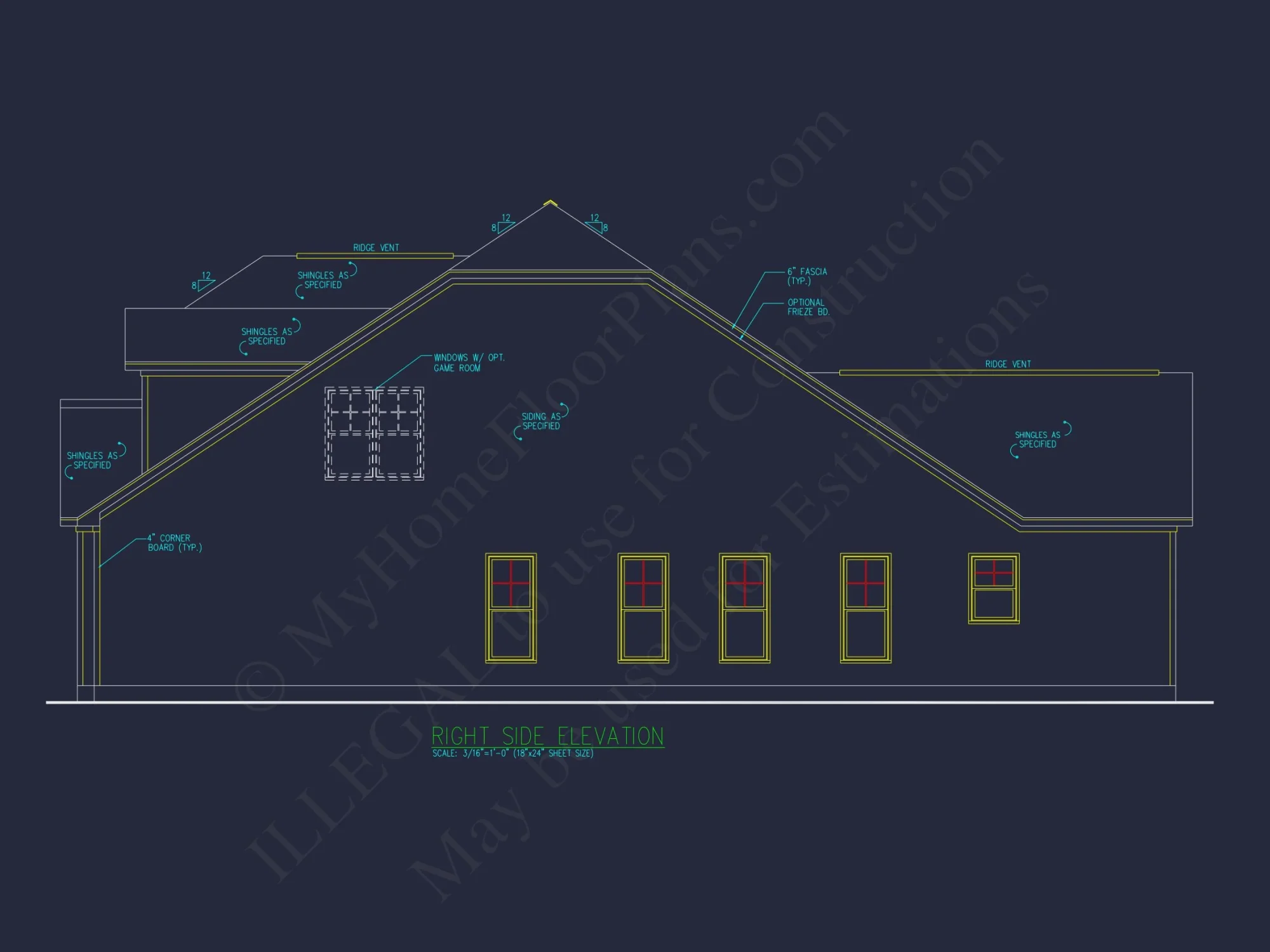 Craftsman house Plan with 3 Bedrooms and Open Floor Plan