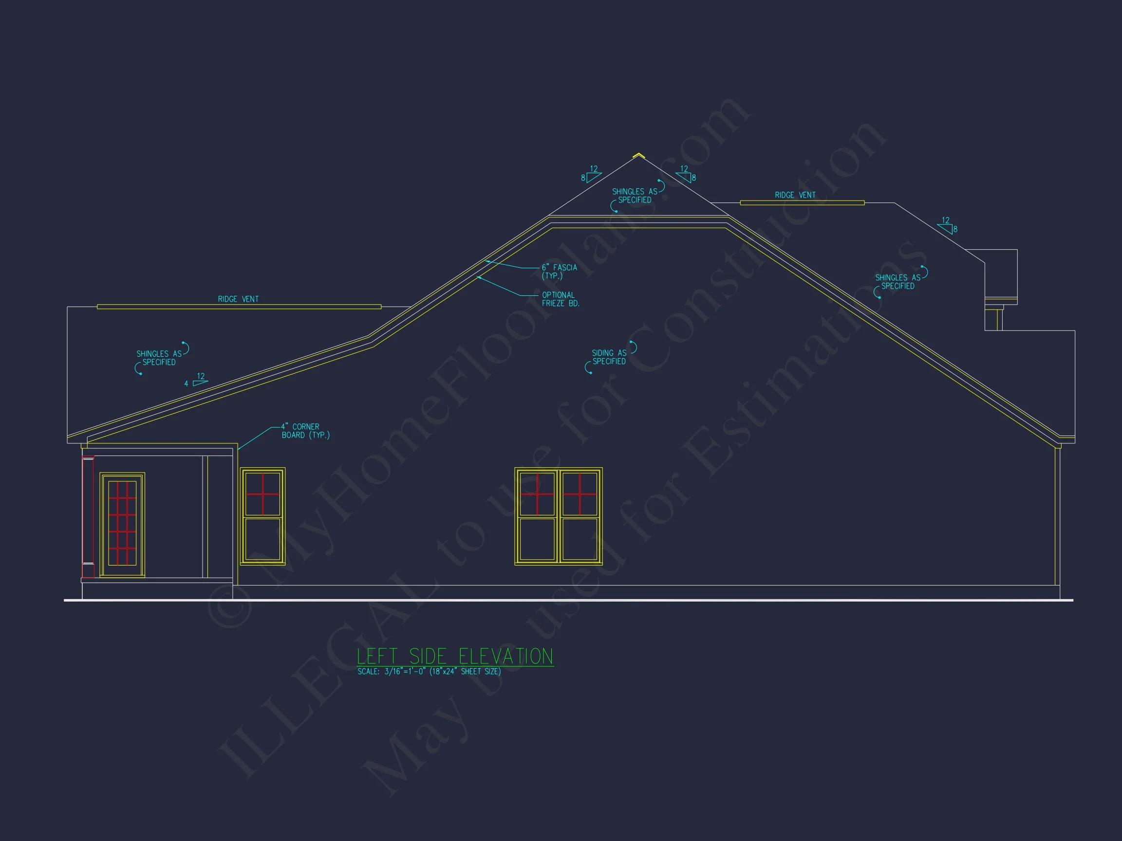10-1311 HOUSE PLAN -Modern Farmhouse Home Plan - 3-Bed, 2.5-Bath, 2,450 SF 4 Craftsman house Plan with 3 Bedrooms and Open Floor Plan