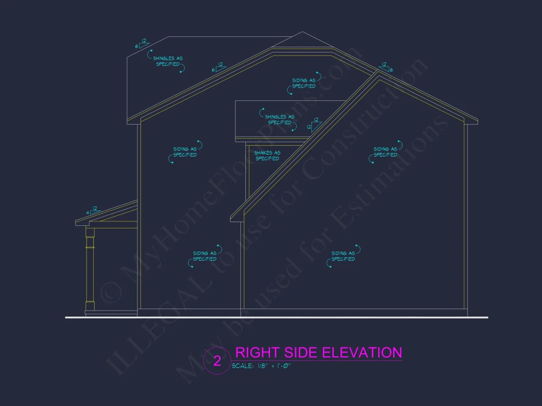 Craftsman-Style house Plan with Open Floor Layout & CAD Designs