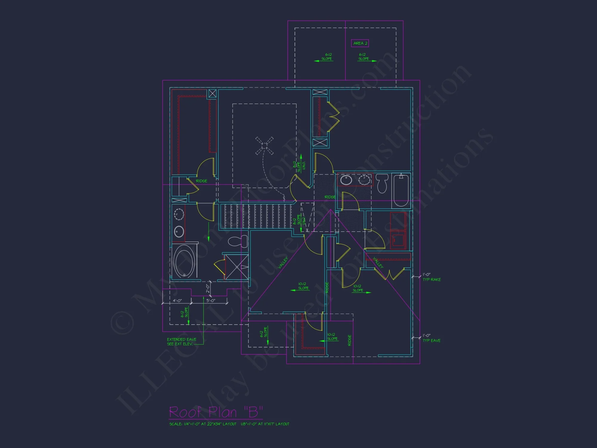 Classic 2-Story house Plan: 4 Beds, 2289 sq ft Blueprint