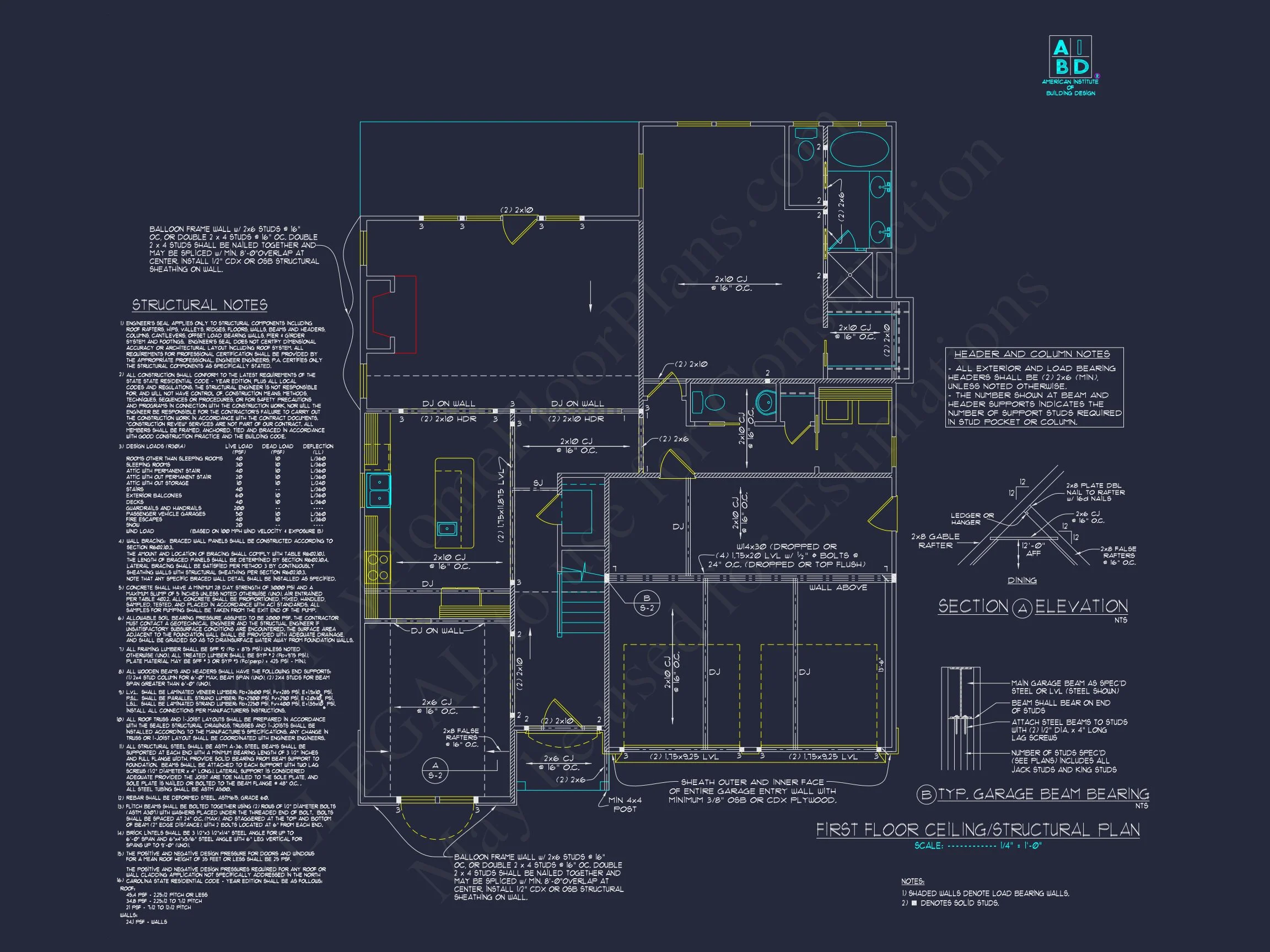 "Image of an elegant 2-story house plan with CAD-ready designs"