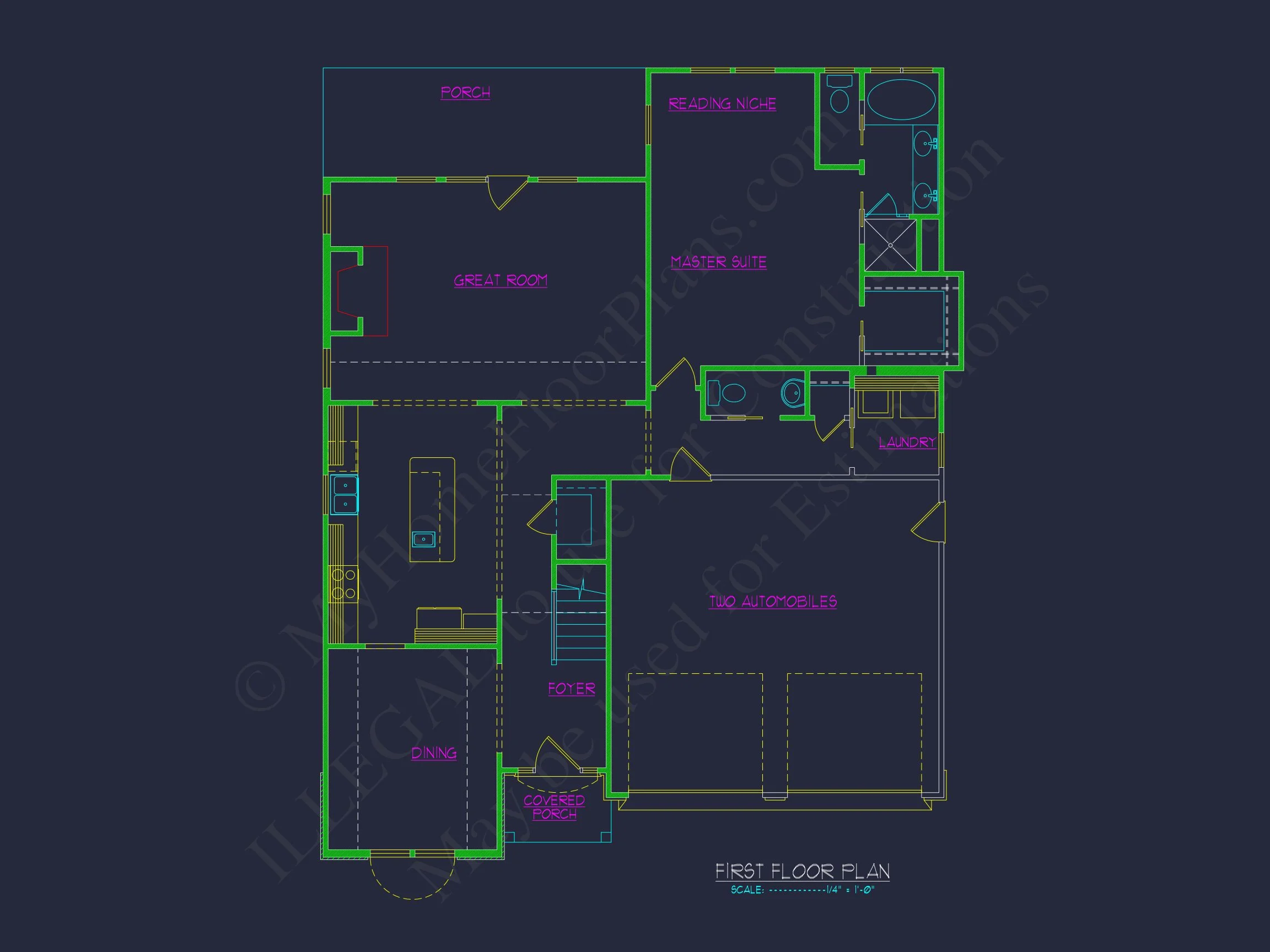 "Elegant 2-Story house Plan featuring CAD-Ready Designs"