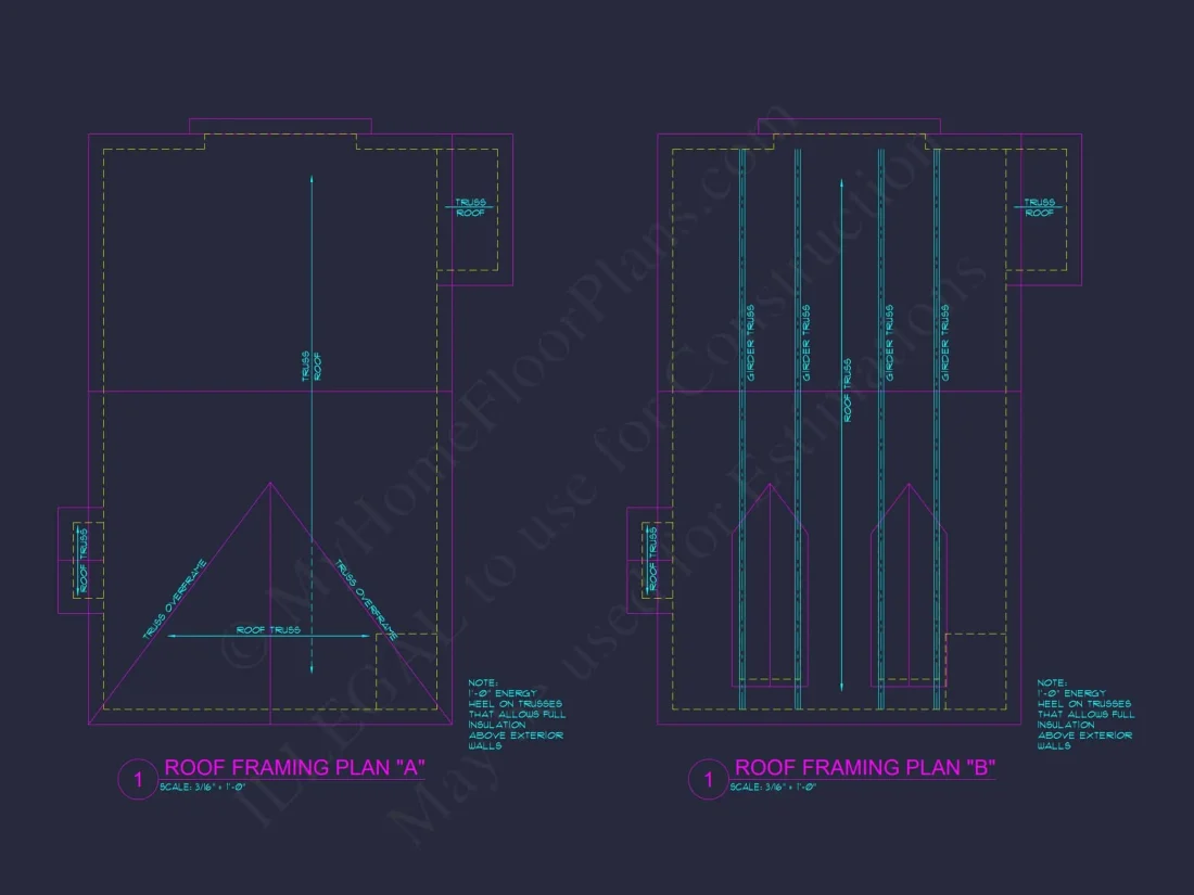 Charming 2-Story house Plan with CAD Blueprint and Unique Features
