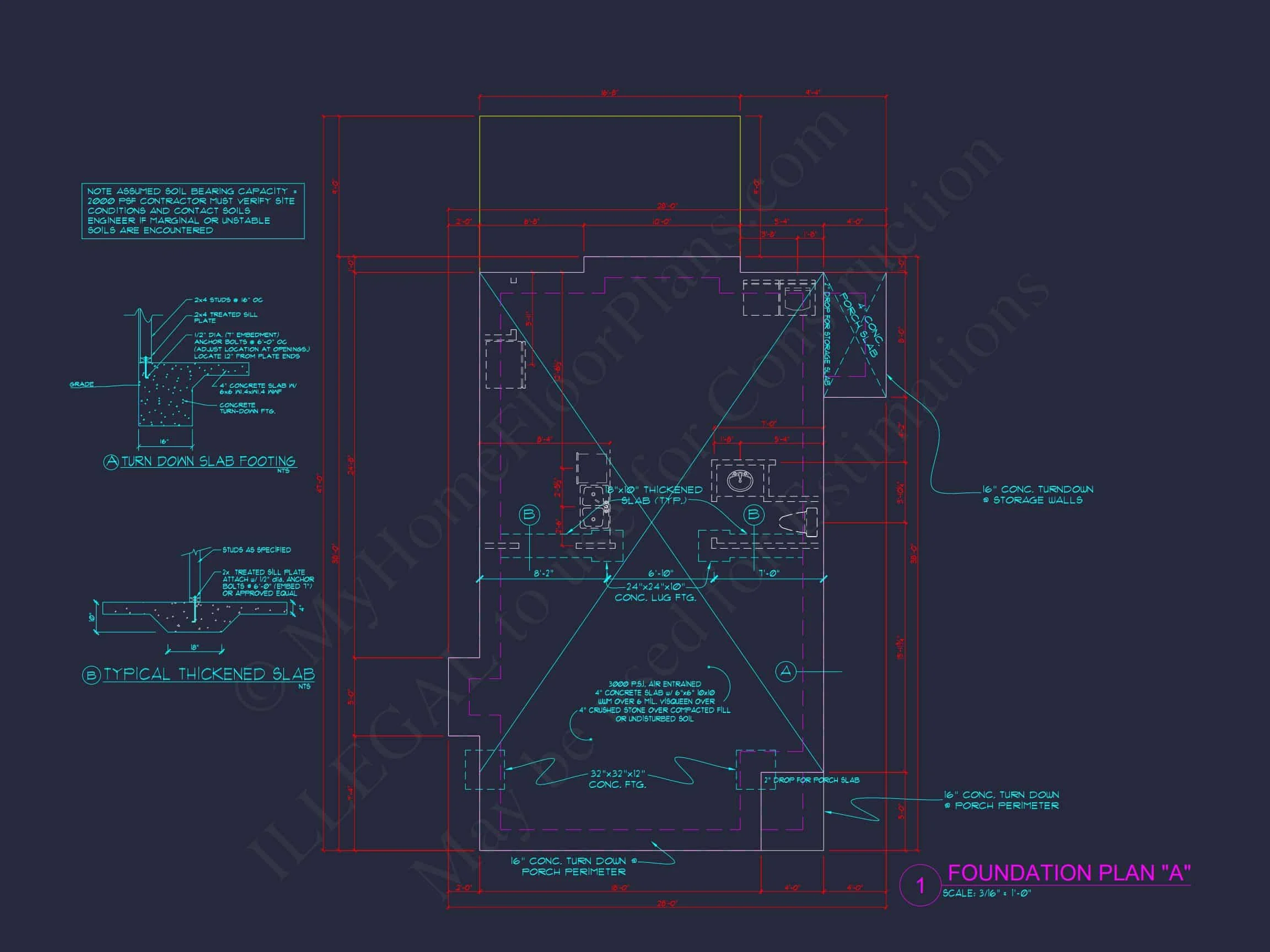 10-1201 HOUSE PLAN - Charming 2-Story House Plan with CAD Blueprint and Unique Features 8 Charming 2-Story house Plan with CAD Blueprint and Unique Features