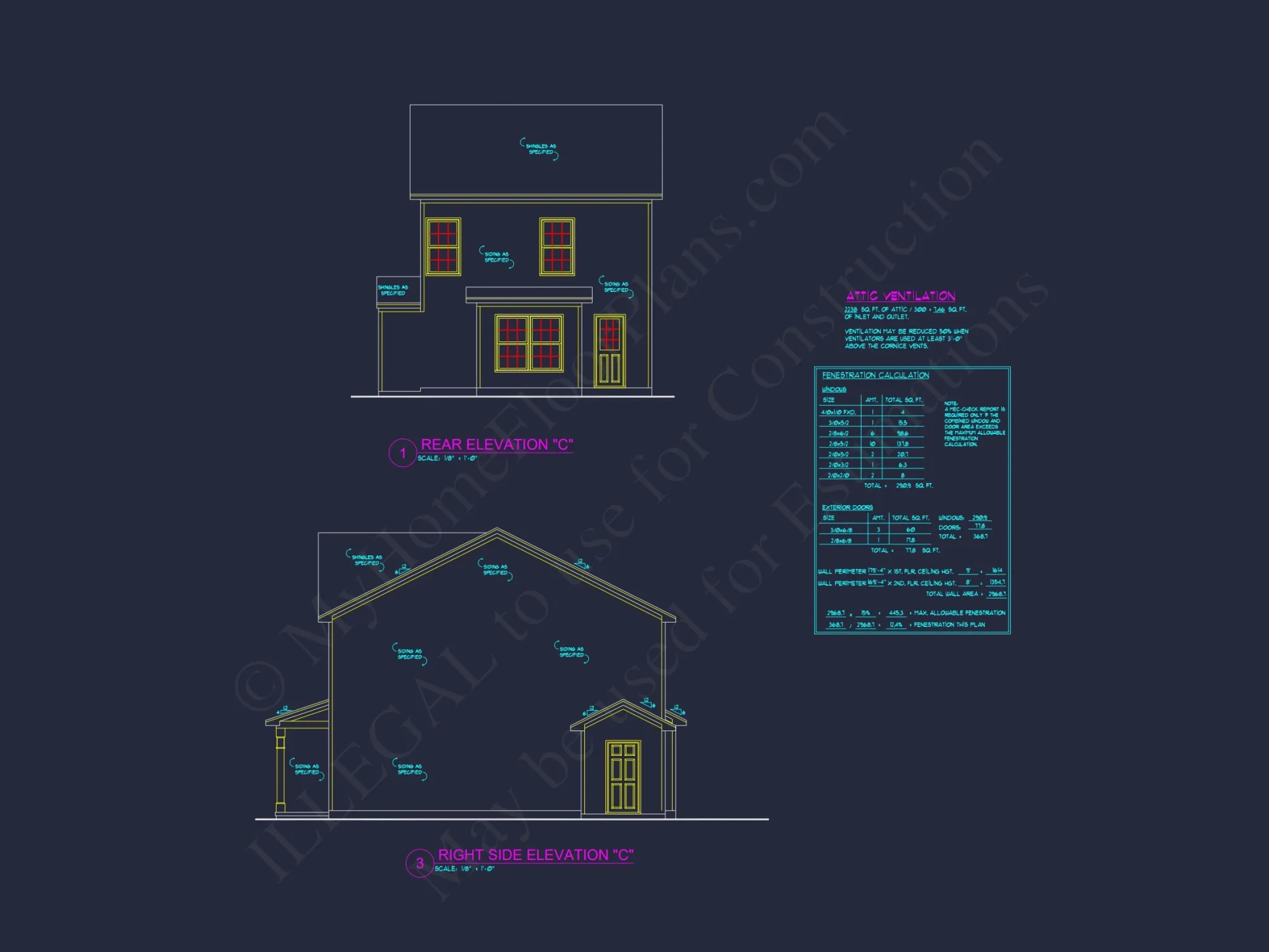 Charming 2-Story house Plan with CAD Blueprint and Unique Features