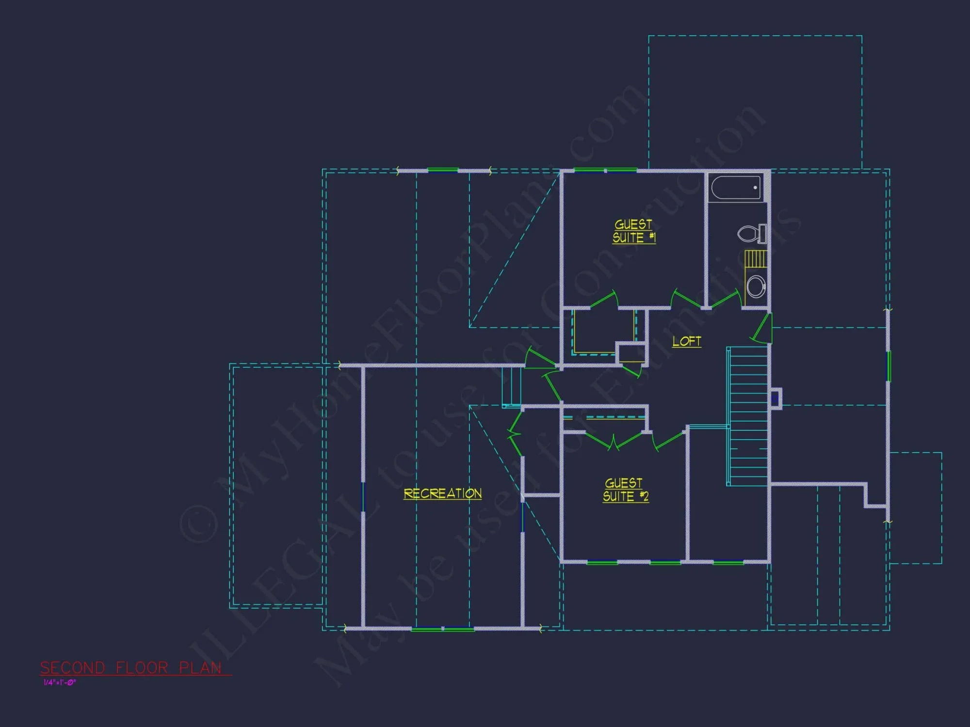 Stunning 2-Story house Plan with CAD Blueprint and Modern Designs