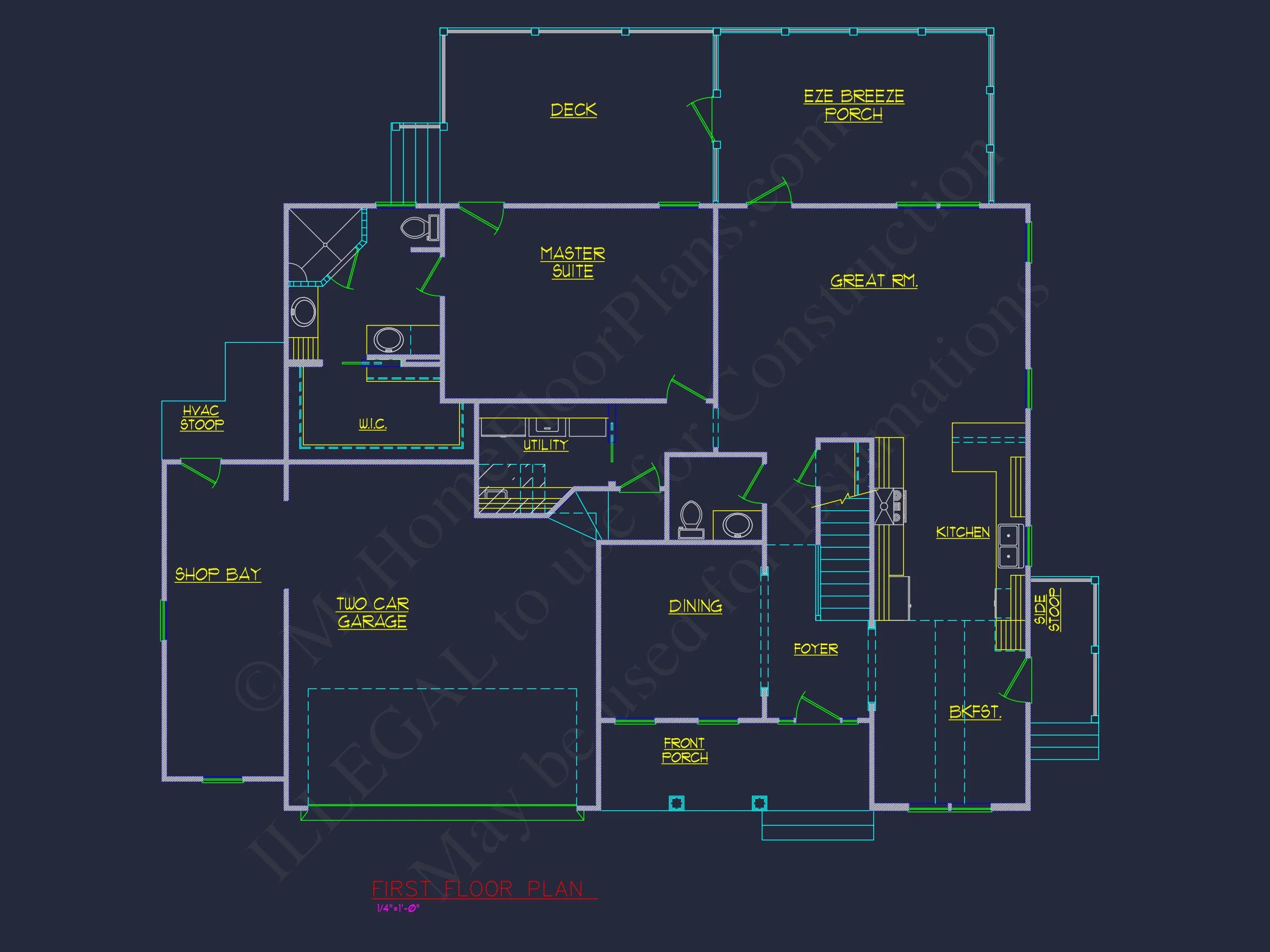 Stunning 2-Story house Plan with CAD Blueprint and Modern Designs