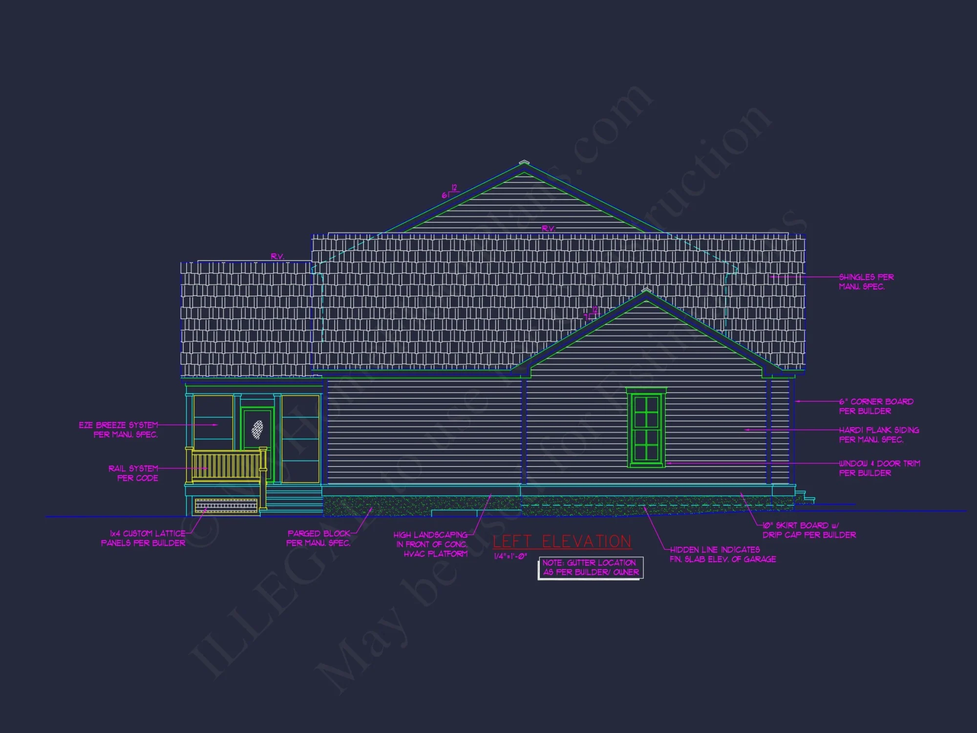 Stunning 2-Story house Plan with CAD Blueprint and Modern Designs