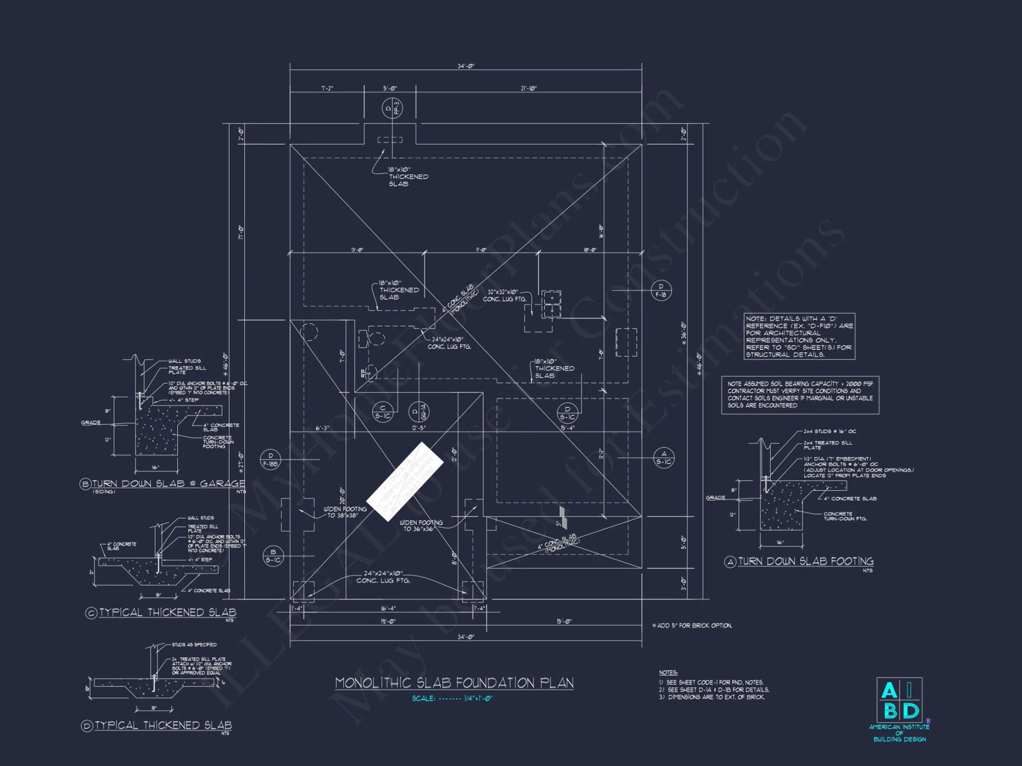 Modern house Design: Beautiful 2-Story Floor Plan Blueprint