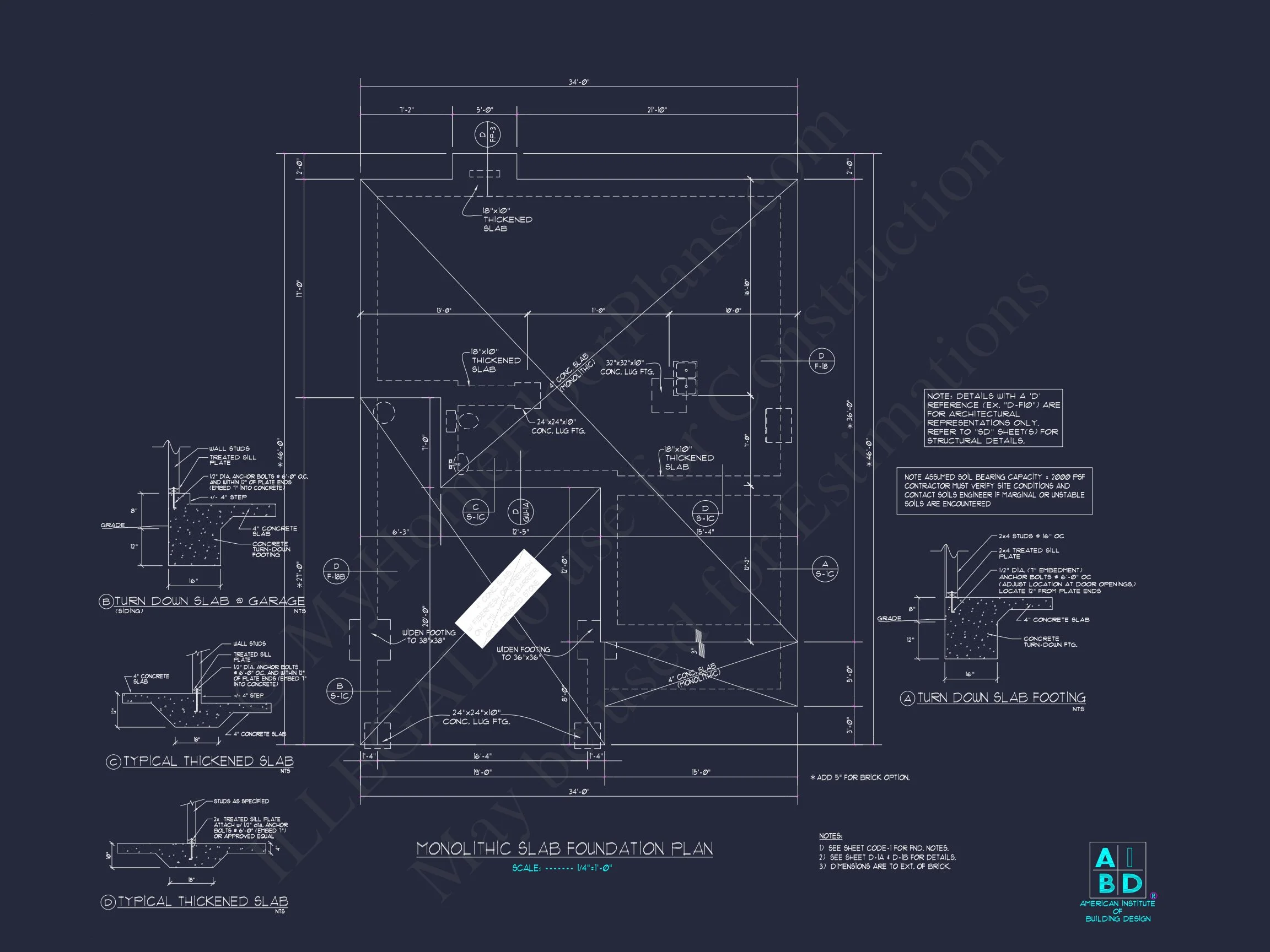 Modern house Design: Beautiful 2-Story Floor Plan Blueprint