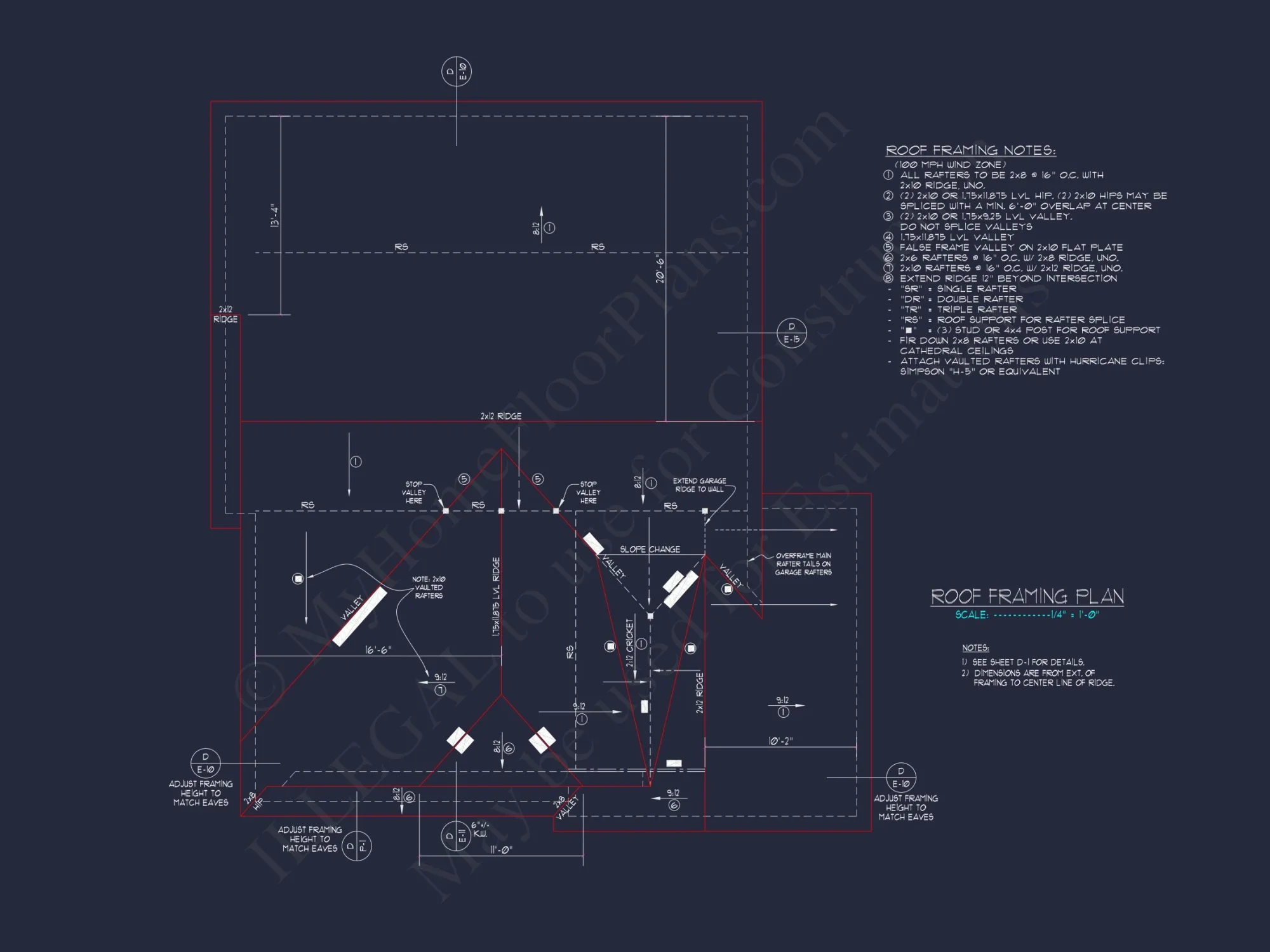 Craftsman house Plan with Open Floor Plan and CAD Designs
