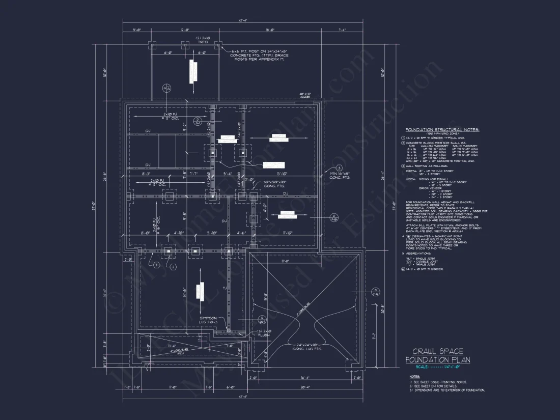 Craftsman house Plan with Open Floor Plan and CAD Designs