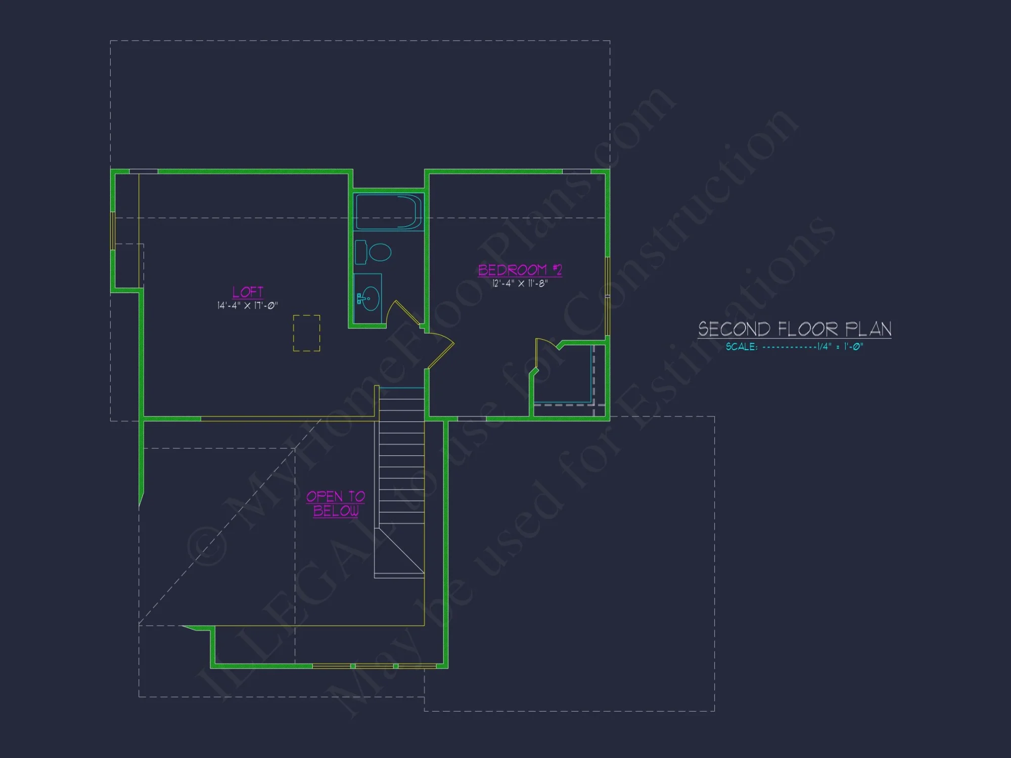 Craftsman house Plan with Open Floor Plan and CAD Designs