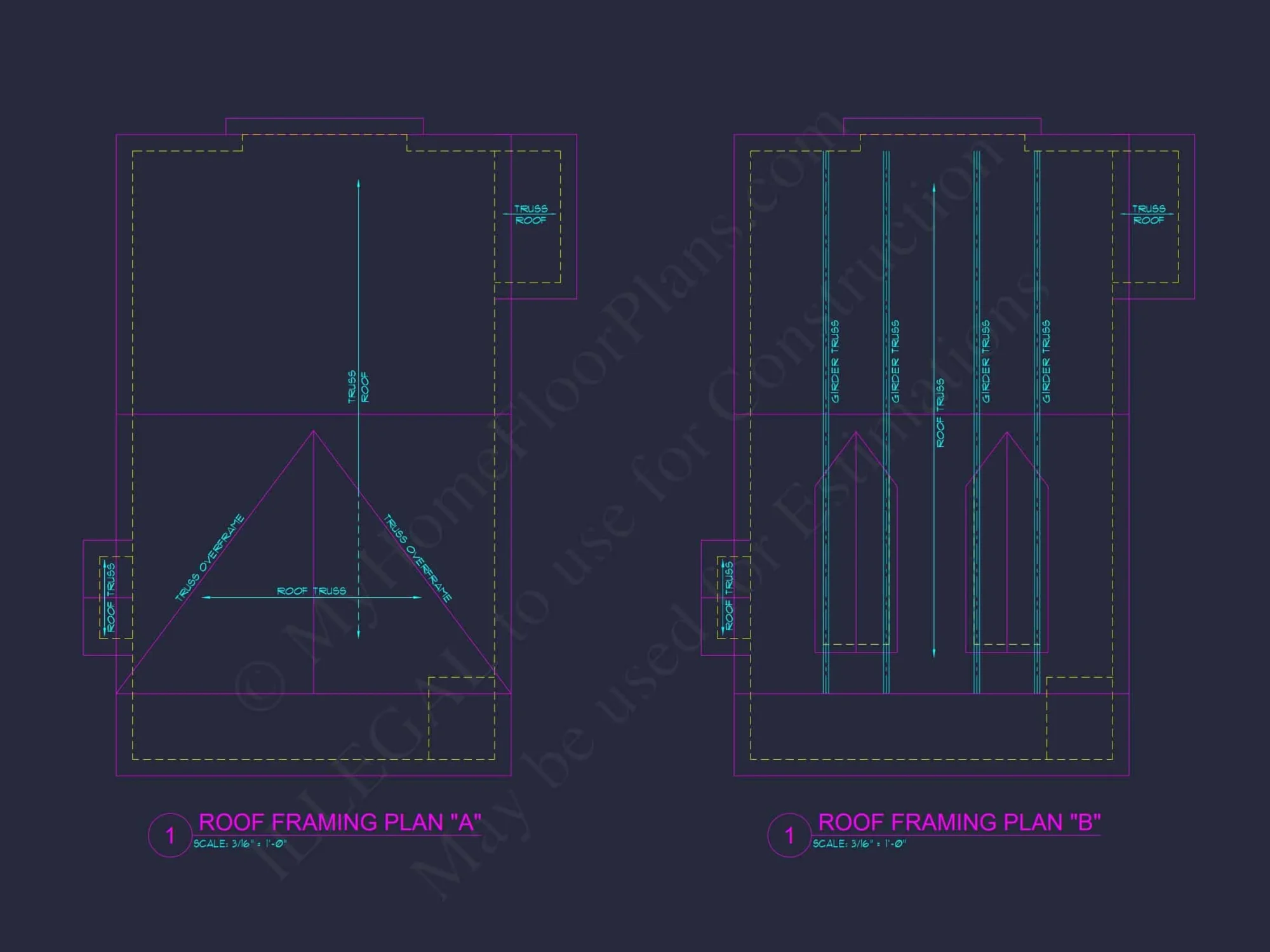 Modern 2-Story house Plan with CAD Architecture and Floor Designs