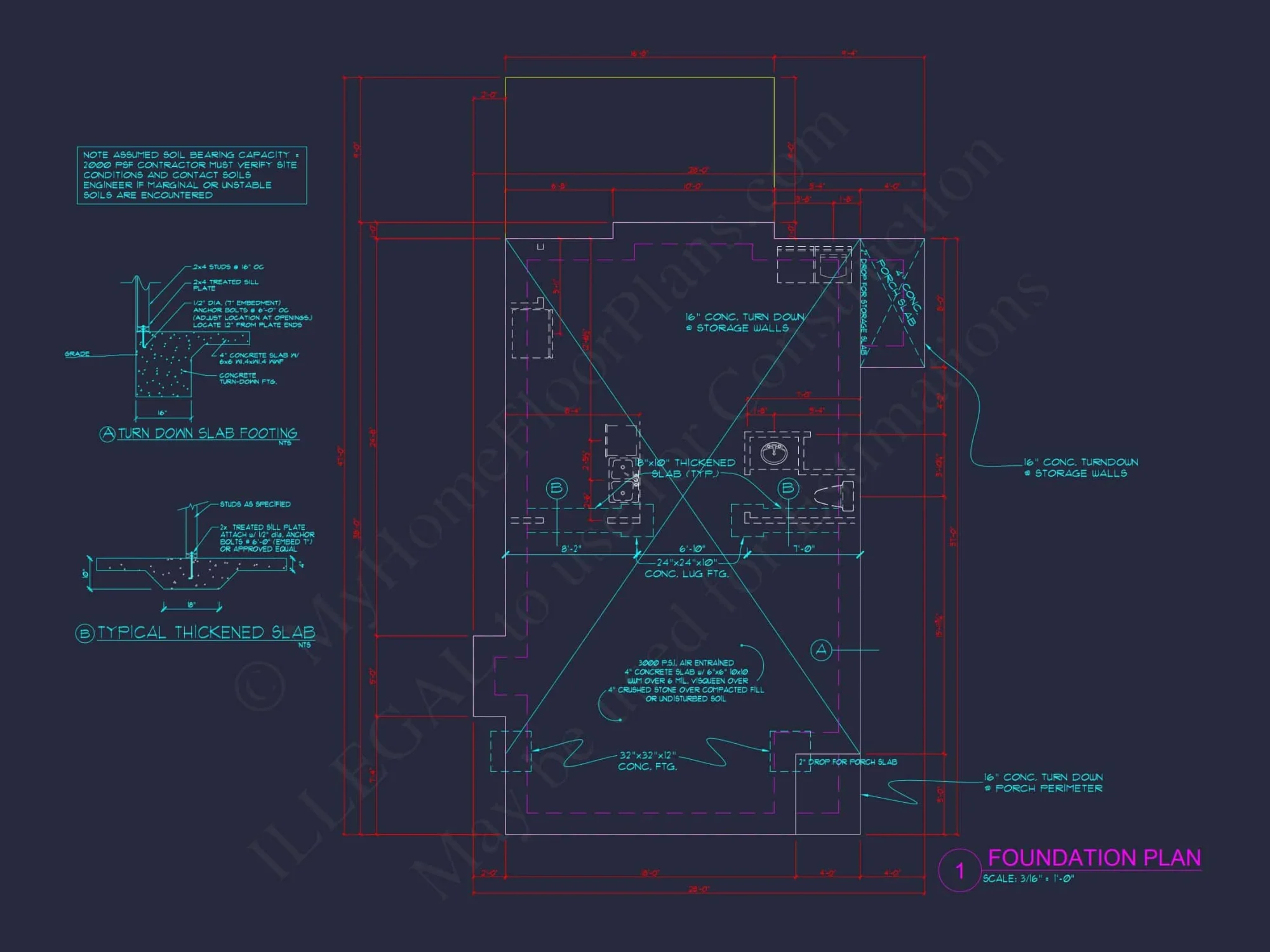 Modern 2-Story house Plan with CAD Architecture and Floor Designs