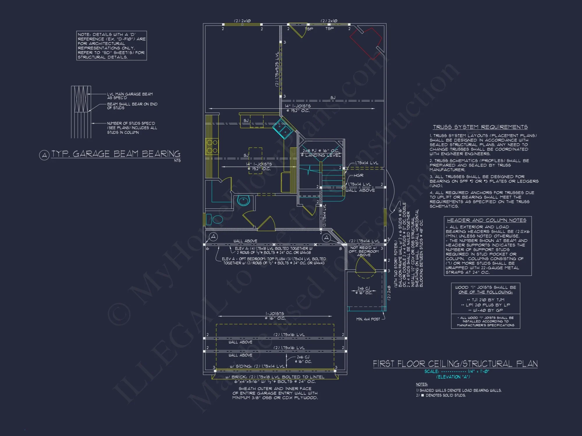 Elegant house Plan with Detailed CAD Blueprints and Designs