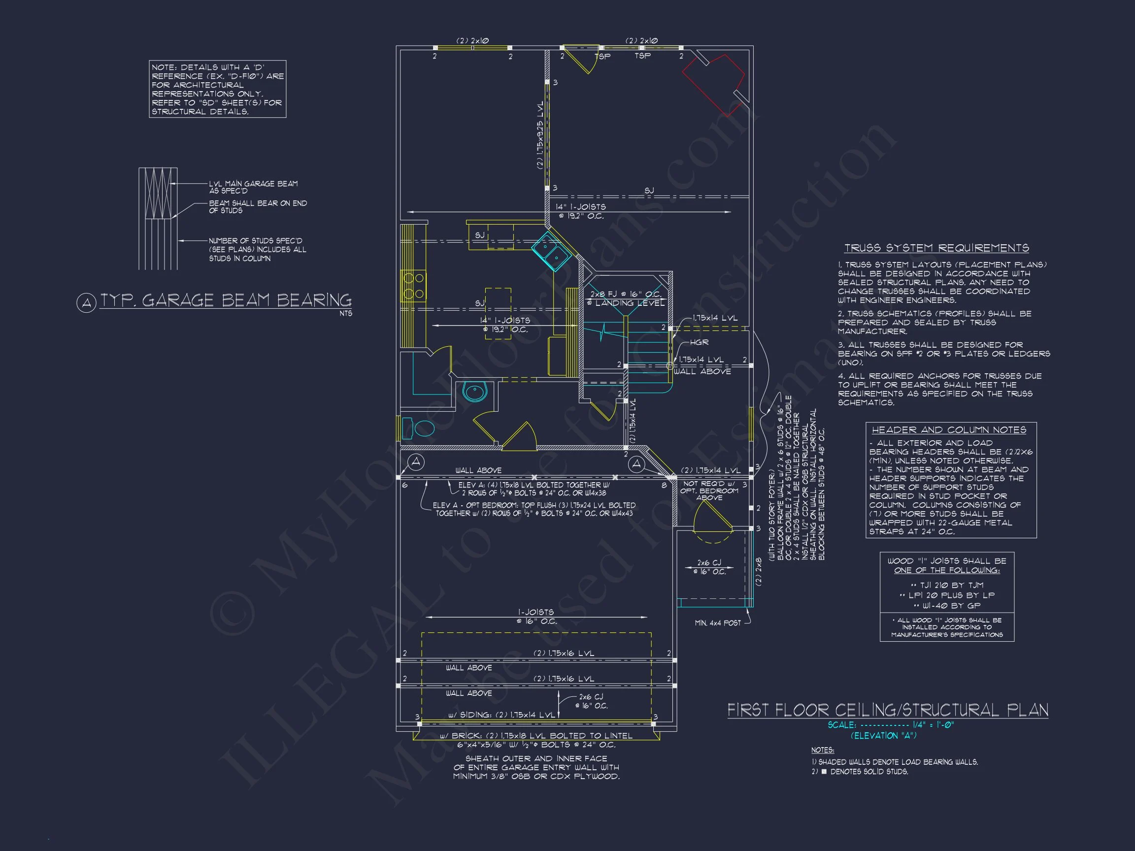 9-1819 HOUSE PLAN -Tudor Revival House Plan - 3-Bed, 2.5-Bath, 2,150 SF 12 Elegant house Plan with Detailed CAD Blueprints and Designs