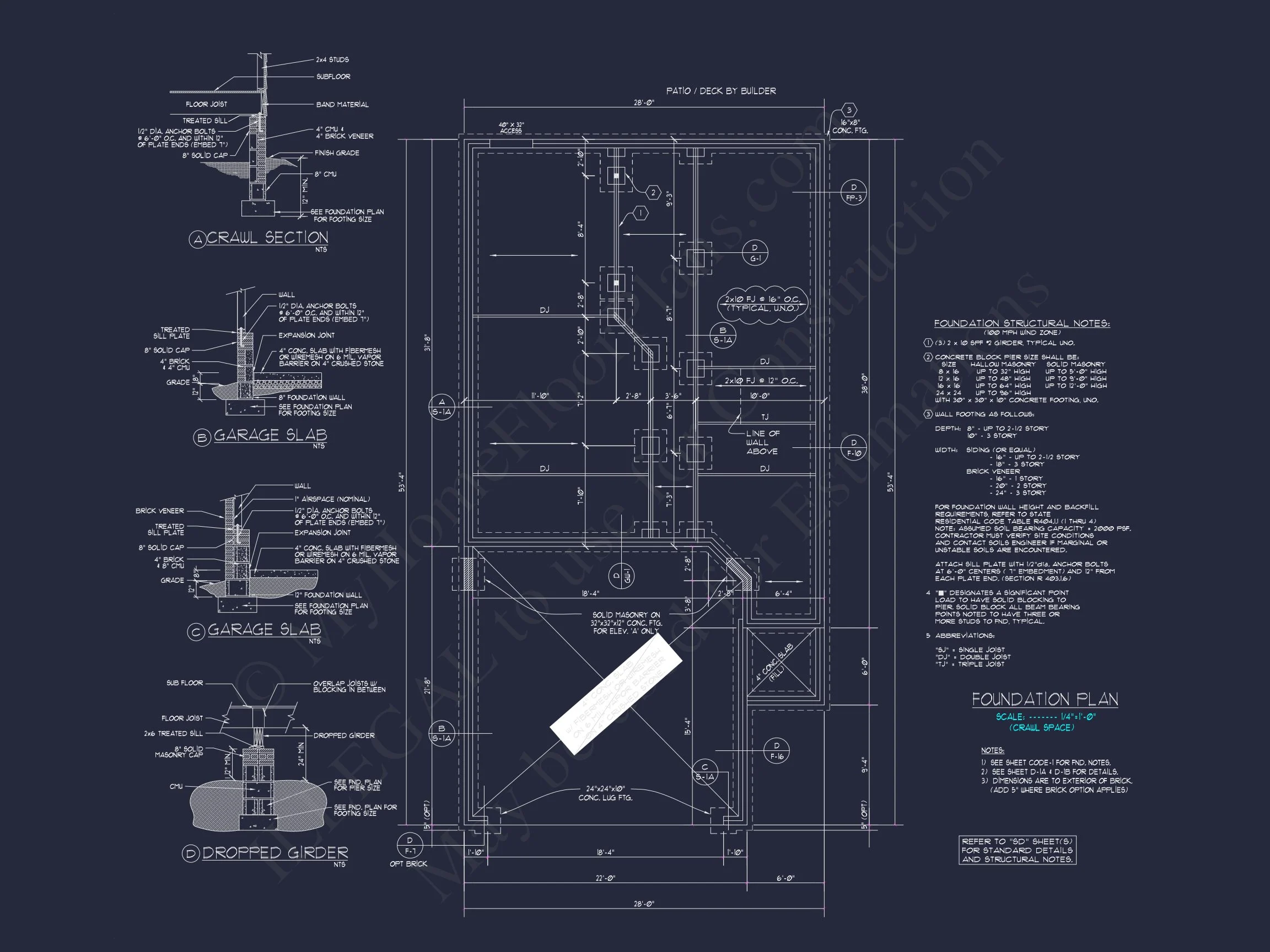 9-1819 HOUSE PLAN -Tudor Revival House Plan - 3-Bed, 2.5-Bath, 2,150 SF 8 Elegant house Plan with Detailed CAD Blueprints and Designs