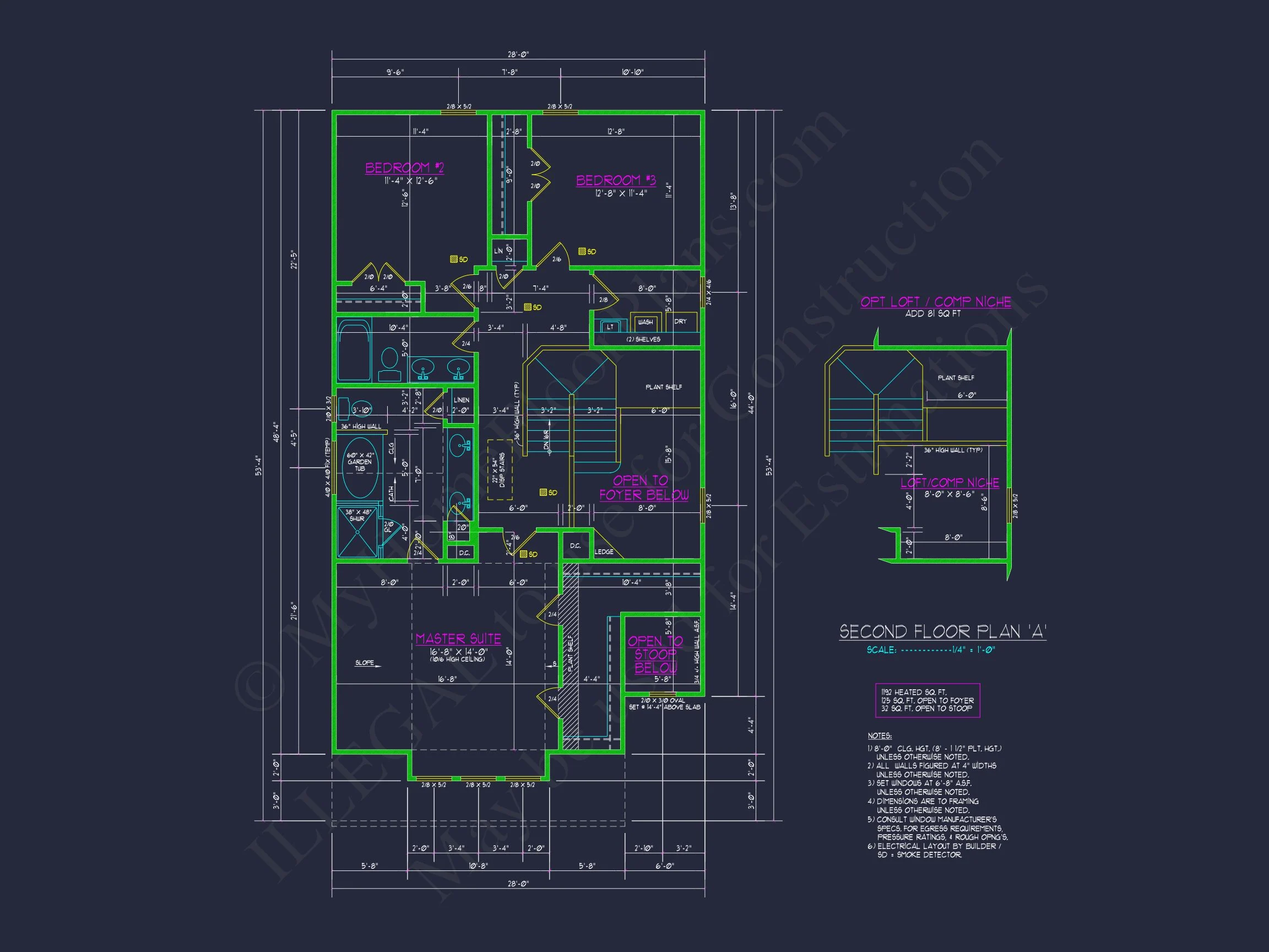 9-1819 HOUSE PLAN -Tudor Revival House Plan - 3-Bed, 2.5-Bath, 2,150 SF 7 Elegant house Plan with Detailed CAD Blueprints and Designs