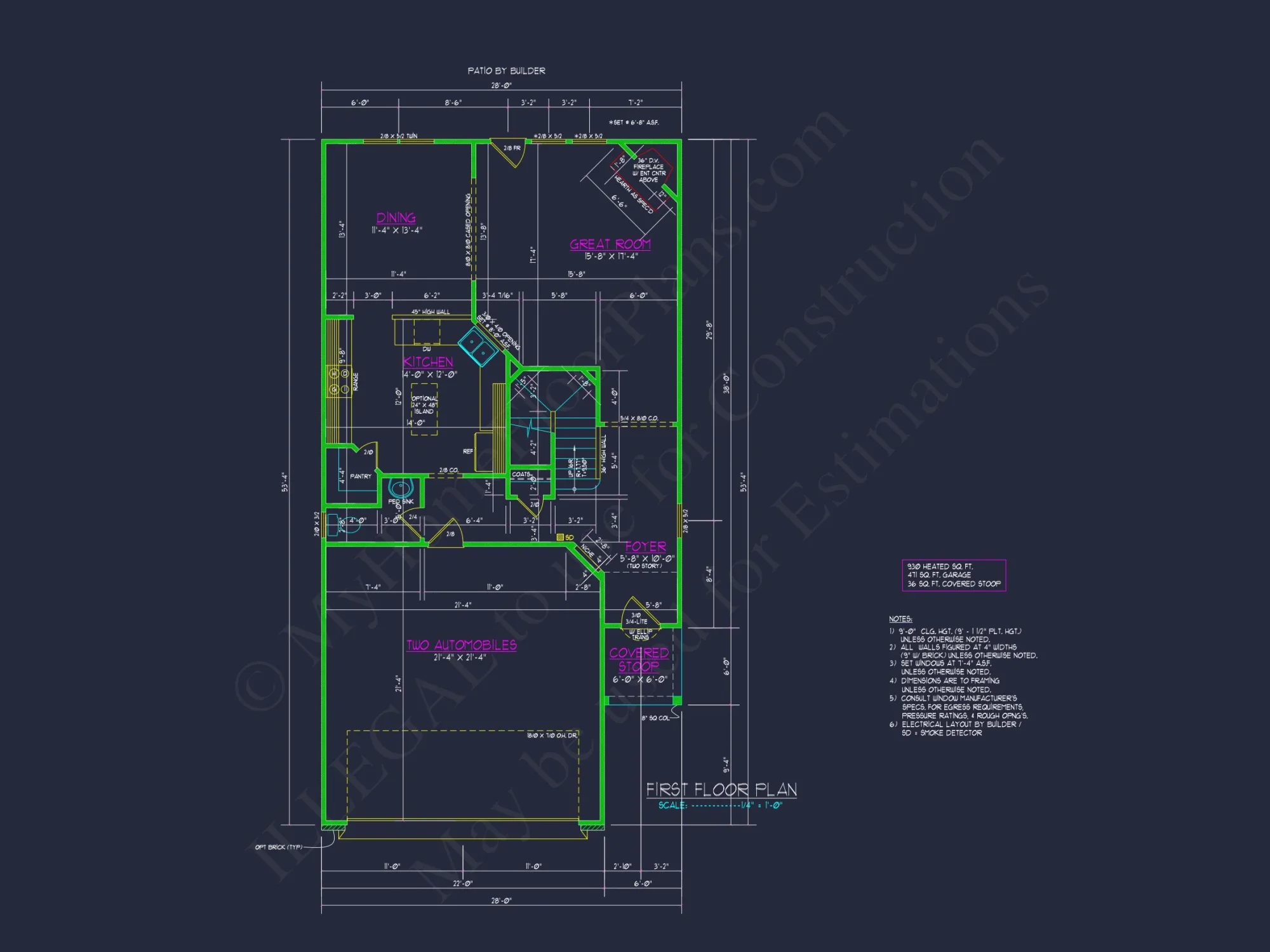 Elegant house Plan with Detailed CAD Blueprints and Designs