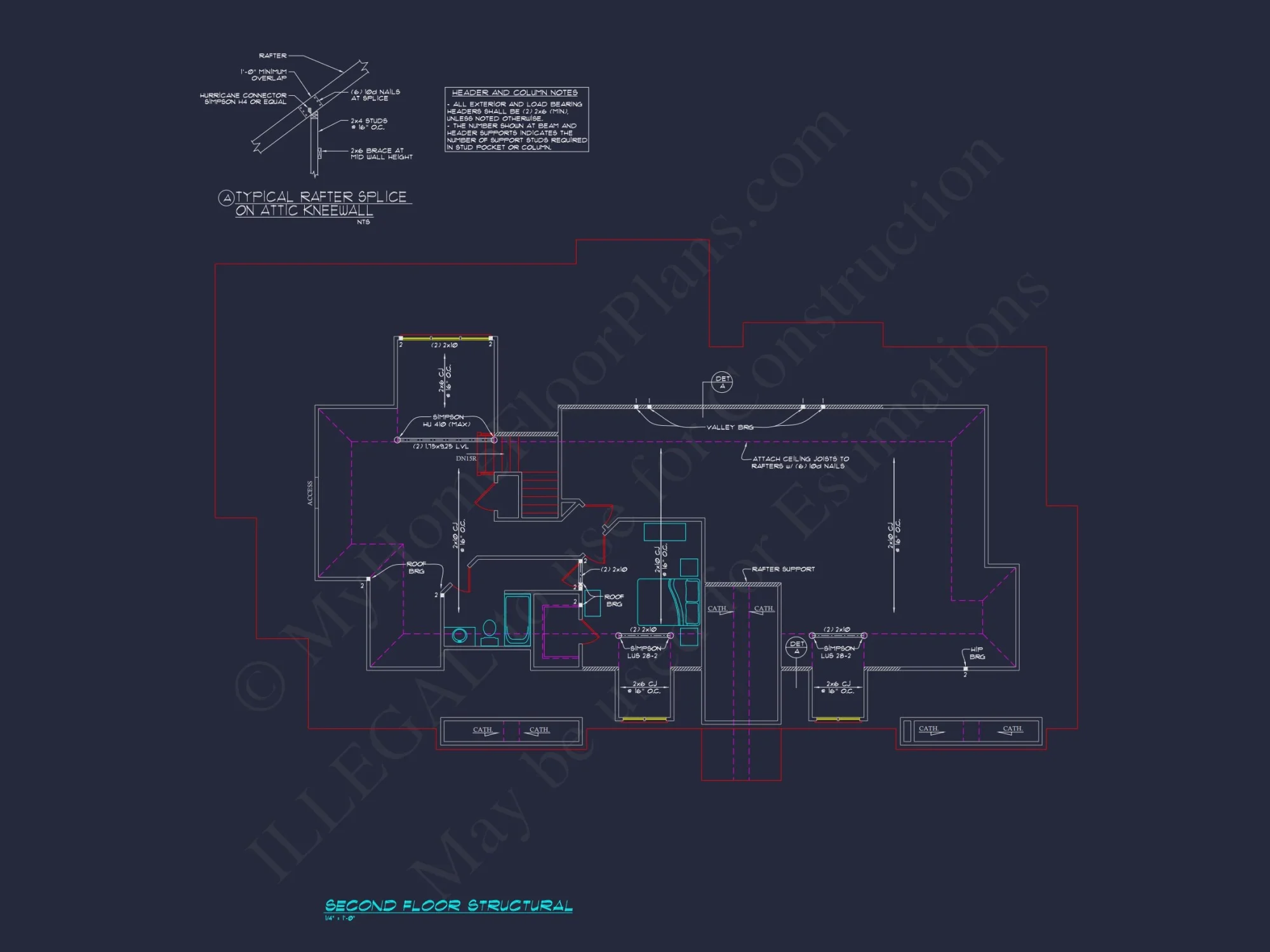 Classic 2182 Sq. Ft. house Plan with Open Floor Blueprint