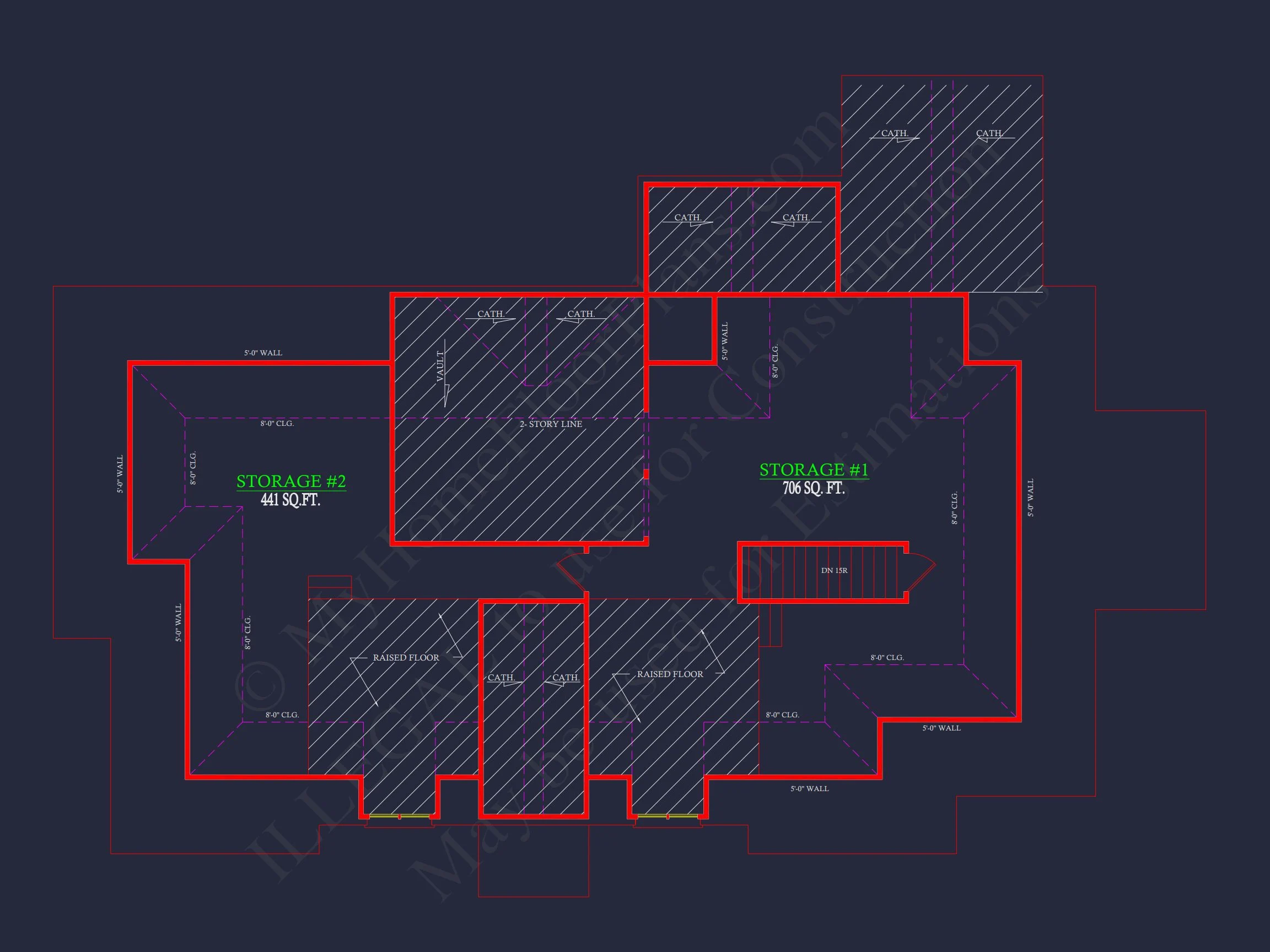 9-1757 HOUSE PLAN -Traditional Home Plan - 3-Bed, 2-Bath, 2,182 SF 5 Classic 2182 Sq. Ft. house Plan with Open Floor Blueprint