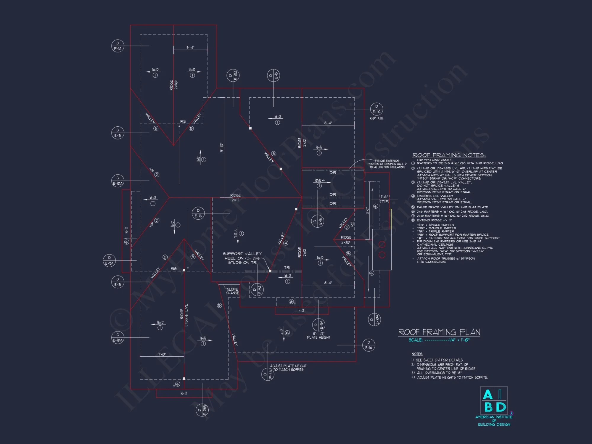 Craftsman house Plan with Open Floor Plan & CAD Designs