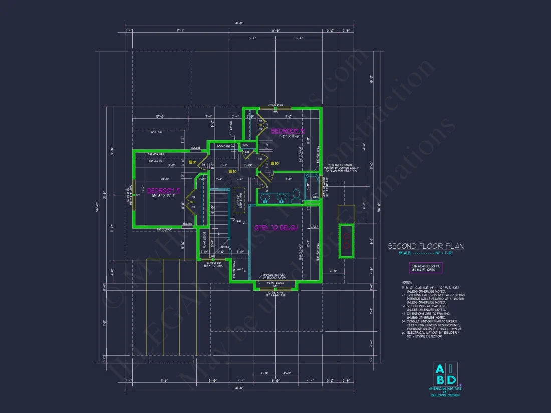 Craftsman house Plan with Open Floor Plan & CAD Designs