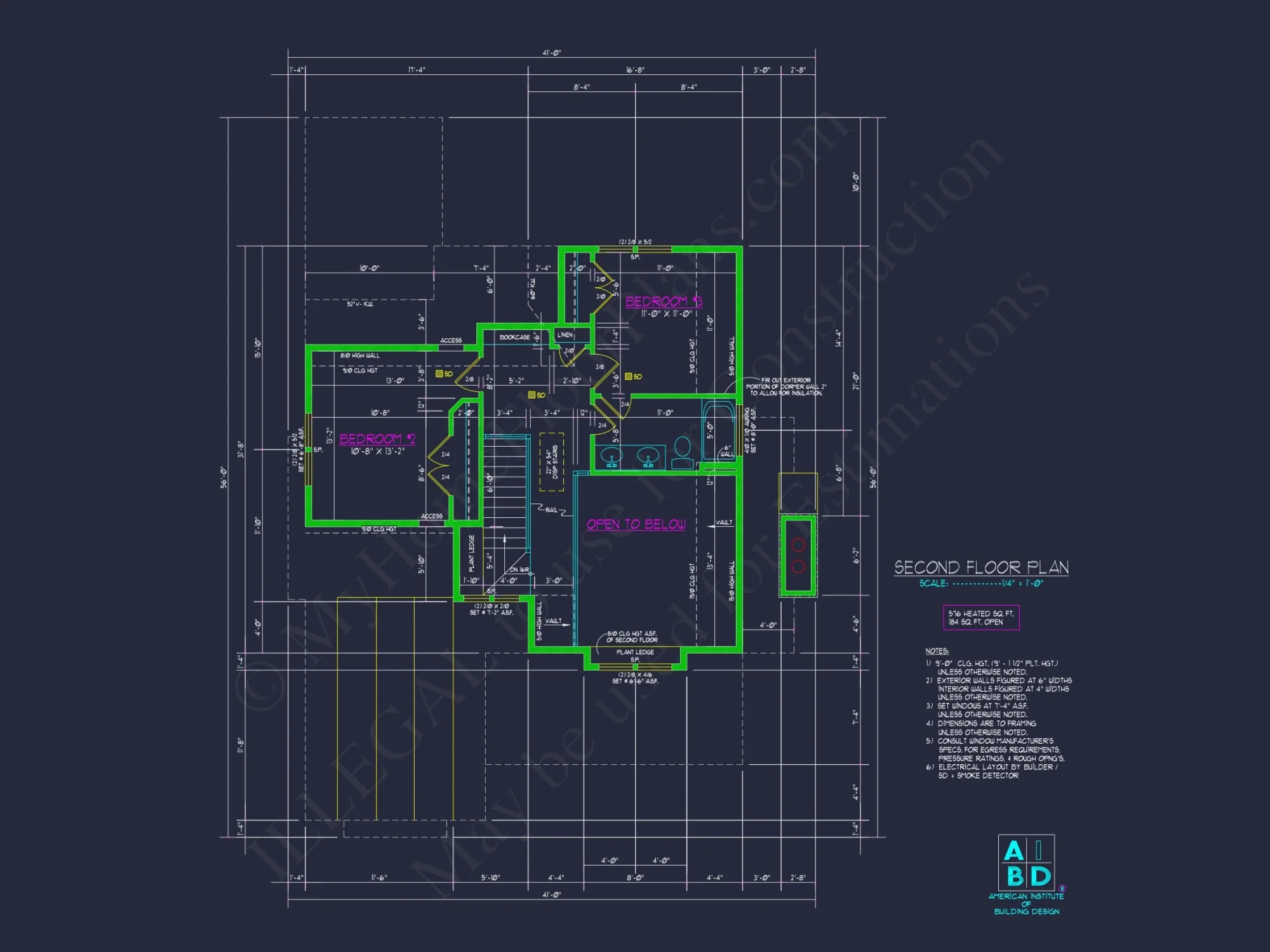 Craftsman house Plan with Open Floor Plan & CAD Designs