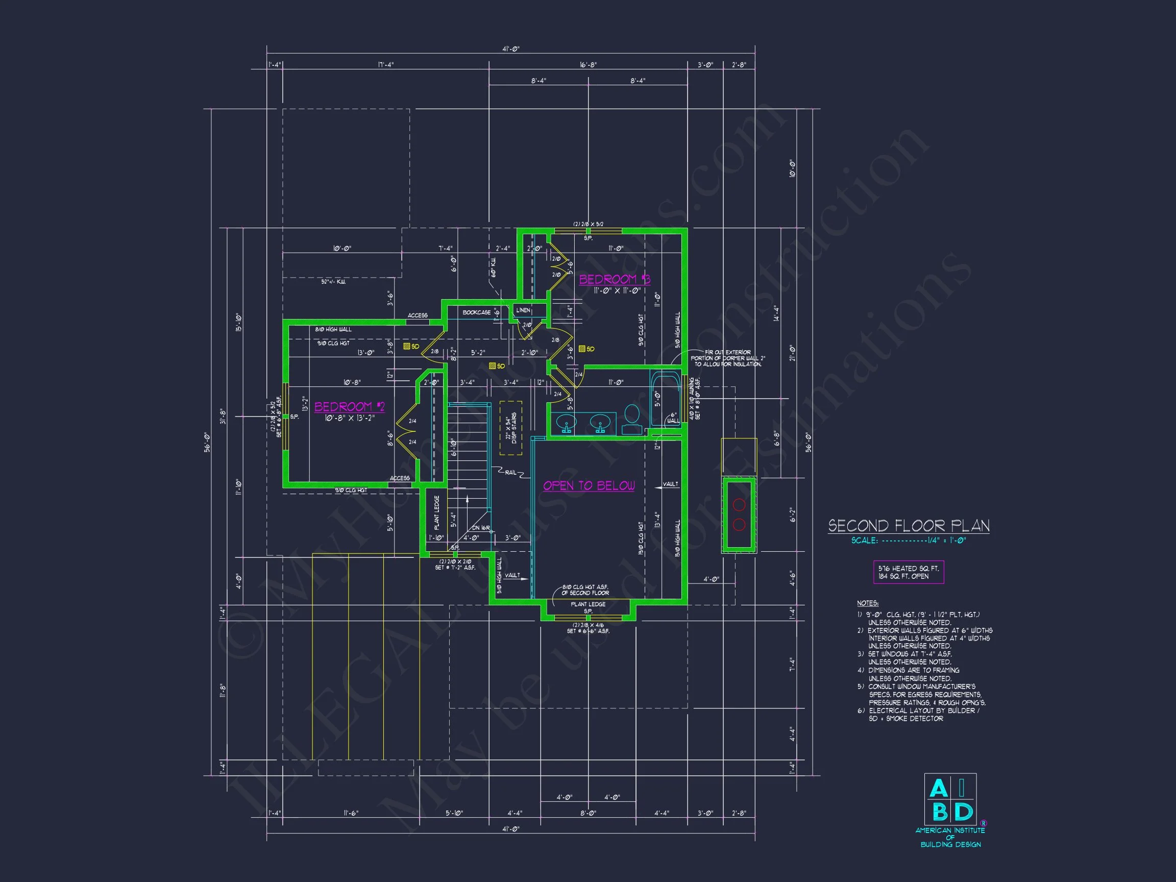 Craftsman house Plan with Open Floor Plan & CAD Designs